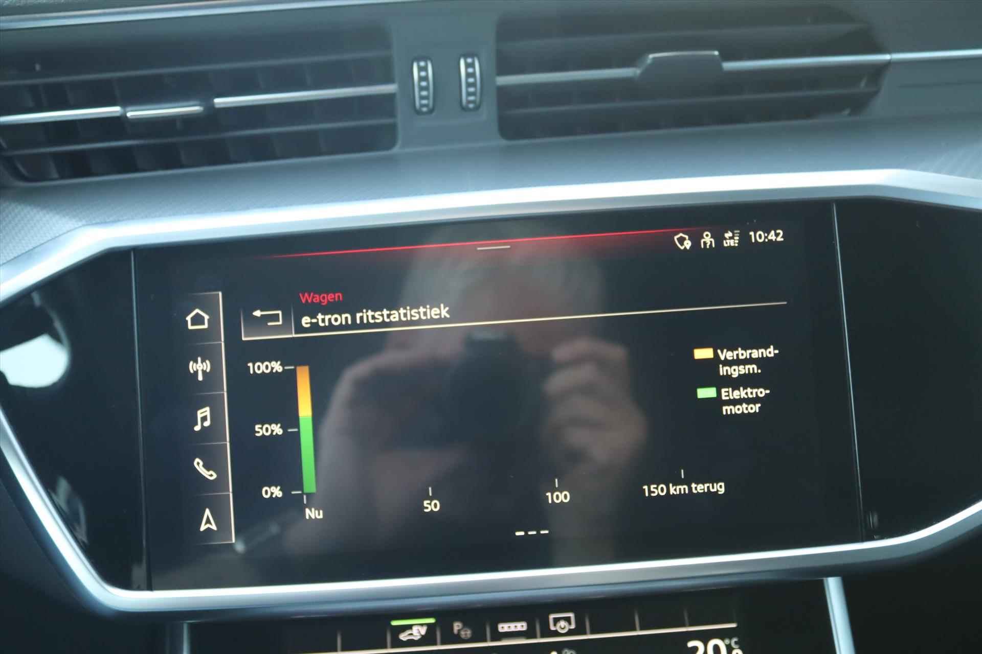 Audi A6 Avant 50TFSIe QUATTRO 300PK PLUG IN HYBRID Navi | Trekhaak | Virtual  Cockpit | Apple Carplay | Sportstoelen | Stoelverwarming | - 51/60