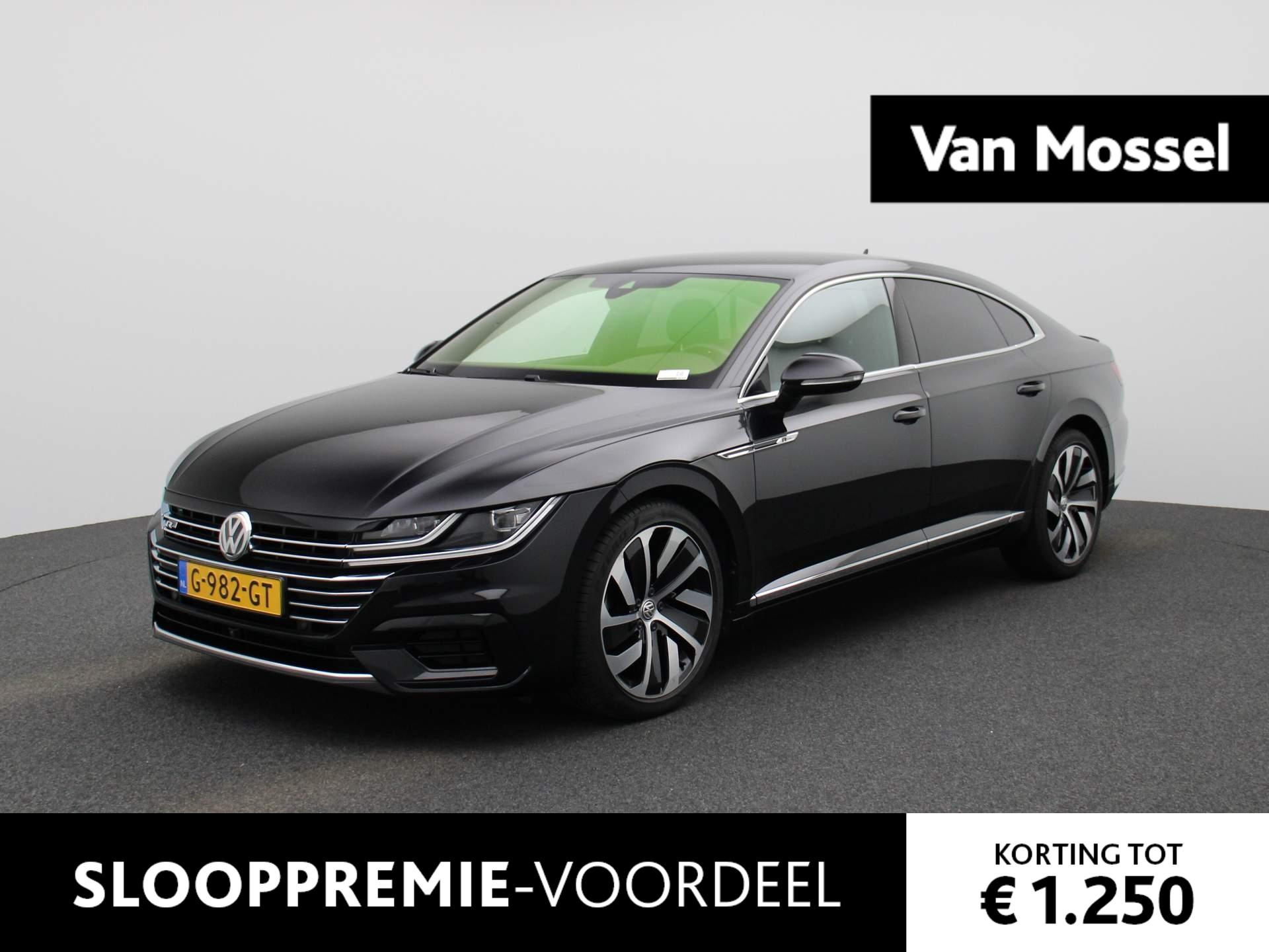 Volkswagen Arteon 2.0 TSI Business R Exclusive | Automaat | Half-Leder | Navigatie | Stoel verwarming | Apple carplay | Climate control | Parkeer sensoren | LMV | LED | Camera | DAB