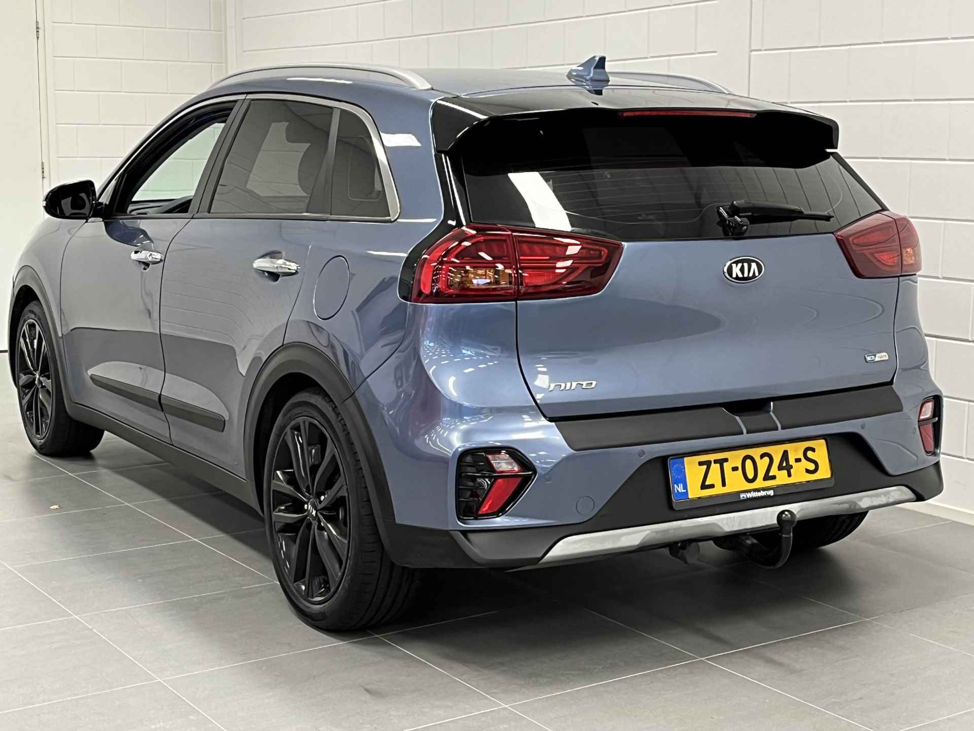 Kia Niro 1.6 GDi Hybrid DynamicLine TREKHAAK | NAVIGATIE | HALF LEDER | EXTRA SET WINTERBANDEN | KIA DEALER ONDERHOUDEN! - 11/45