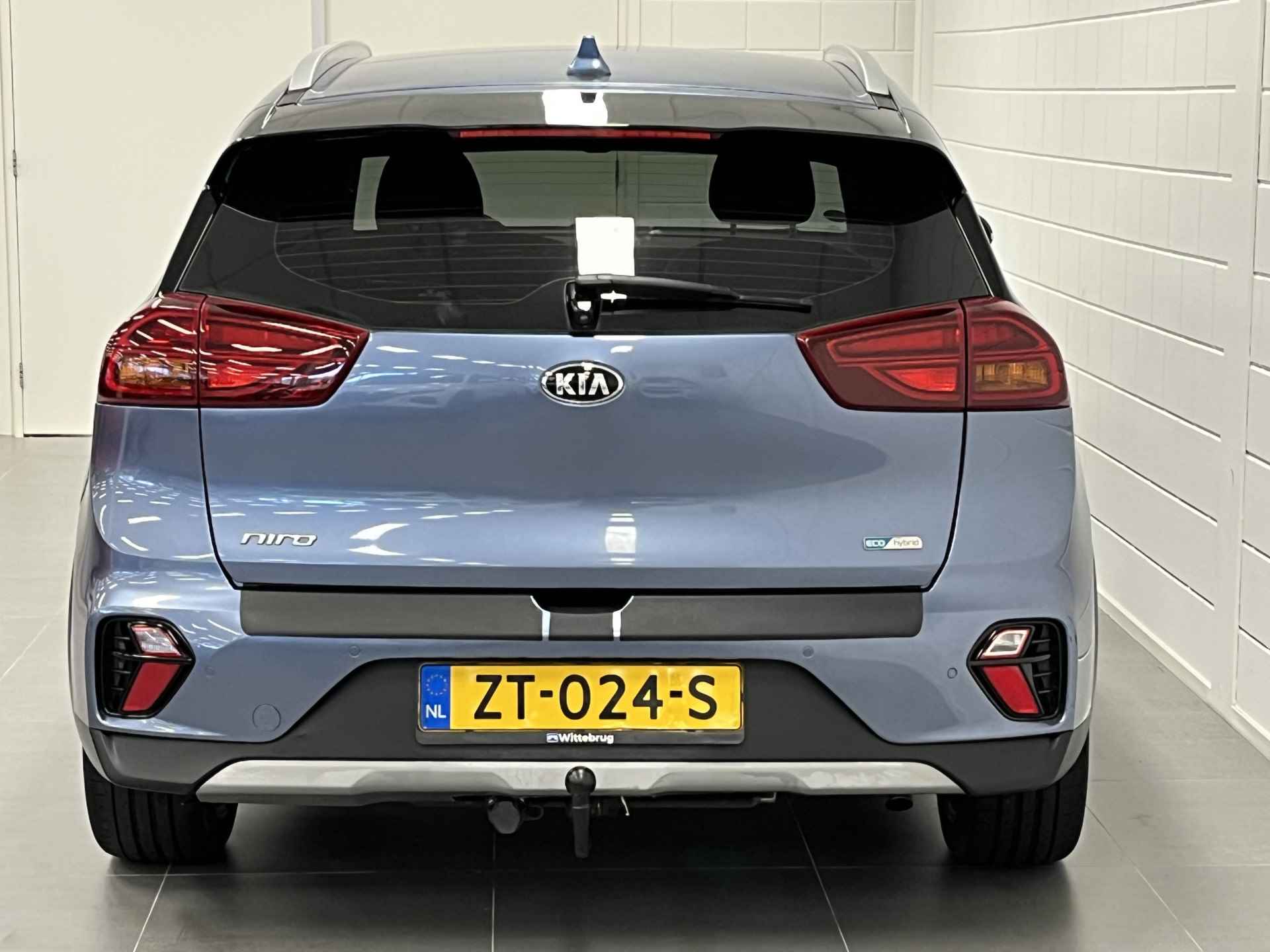 Kia Niro 1.6 GDi Hybrid DynamicLine TREKHAAK | NAVIGATIE | HALF LEDER | EXTRA SET WINTERBANDEN | KIA DEALER ONDERHOUDEN! - 41/45