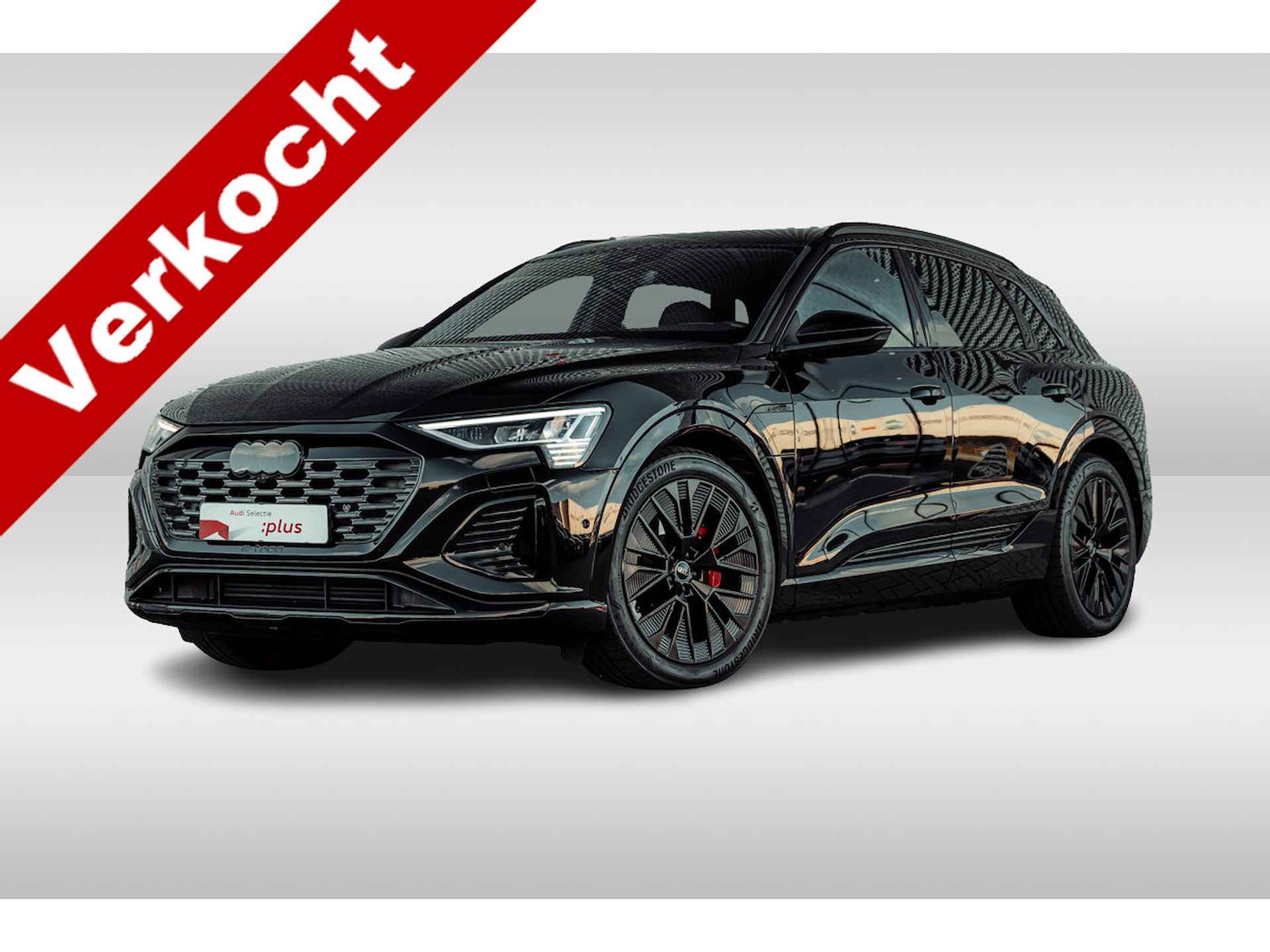 Audi Q8 e-tron 50 quattro S Edition 95 kWh | Panoramadak | Bang & Olufsen | 21" LM velgen | Memory | Stuurverwarming | Optiek zwart plus | Tweede laadaansluiting - 1/36