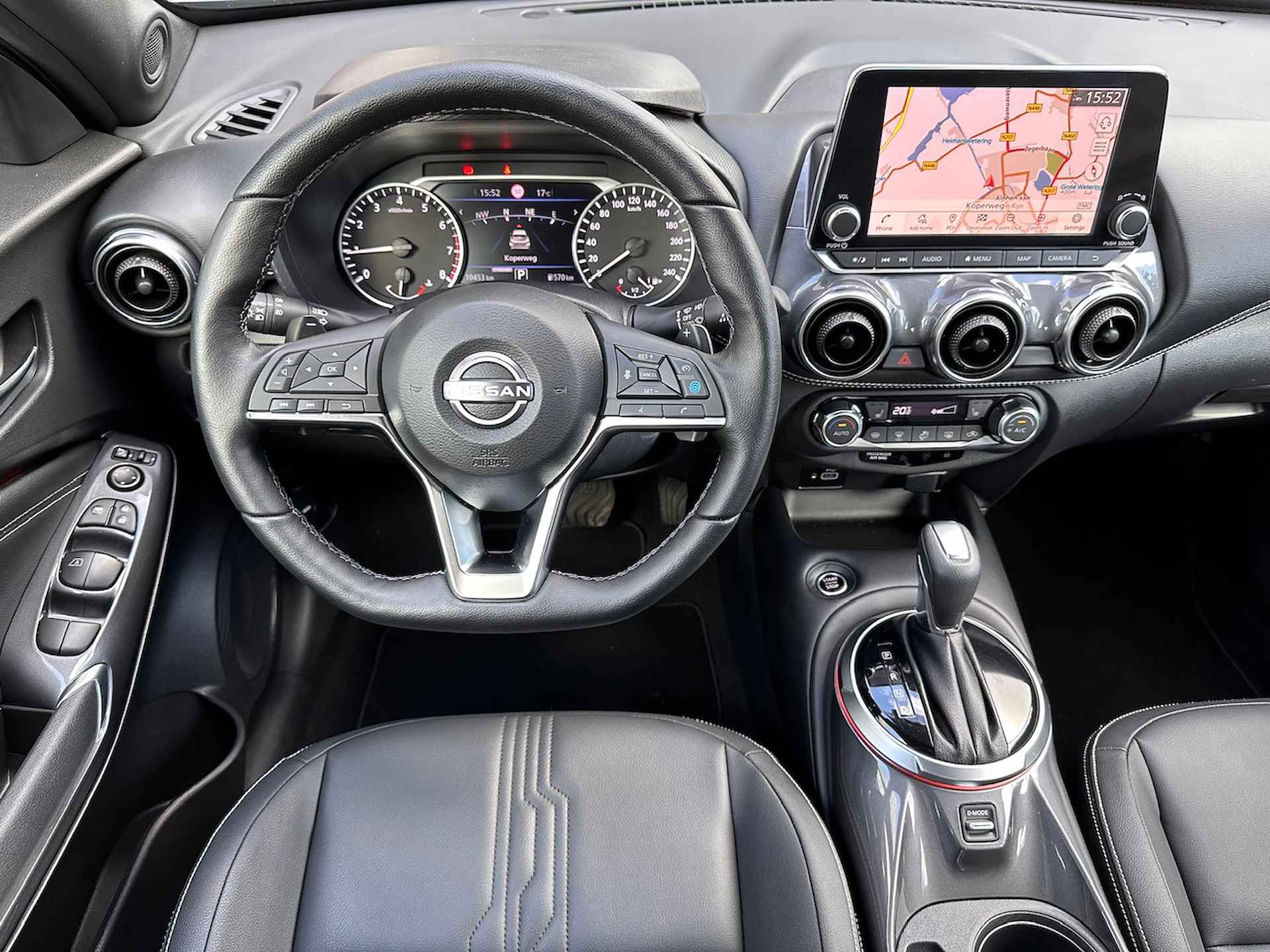 Nissan Juke 1.0 DIG-T 114PK DCT Tekna | Leder | Adaptive cruise | 360 Camera | Navigatie | App Connect | BOSE - 5/32