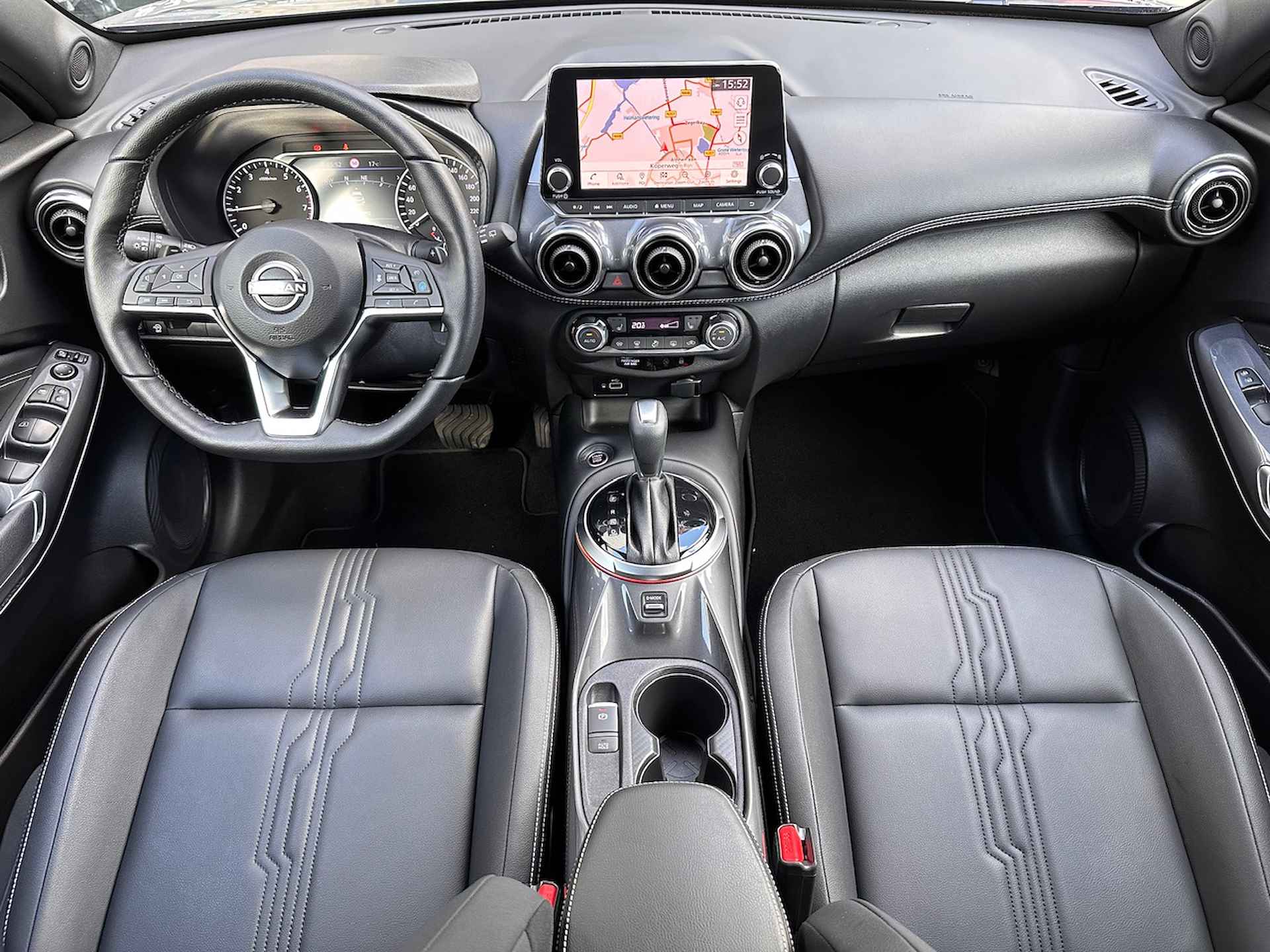 Nissan Juke 1.0 DIG-T 114PK DCT Tekna | Leder | Adaptive cruise | 360 Camera | Navigatie | App Connect | BOSE - 25/32