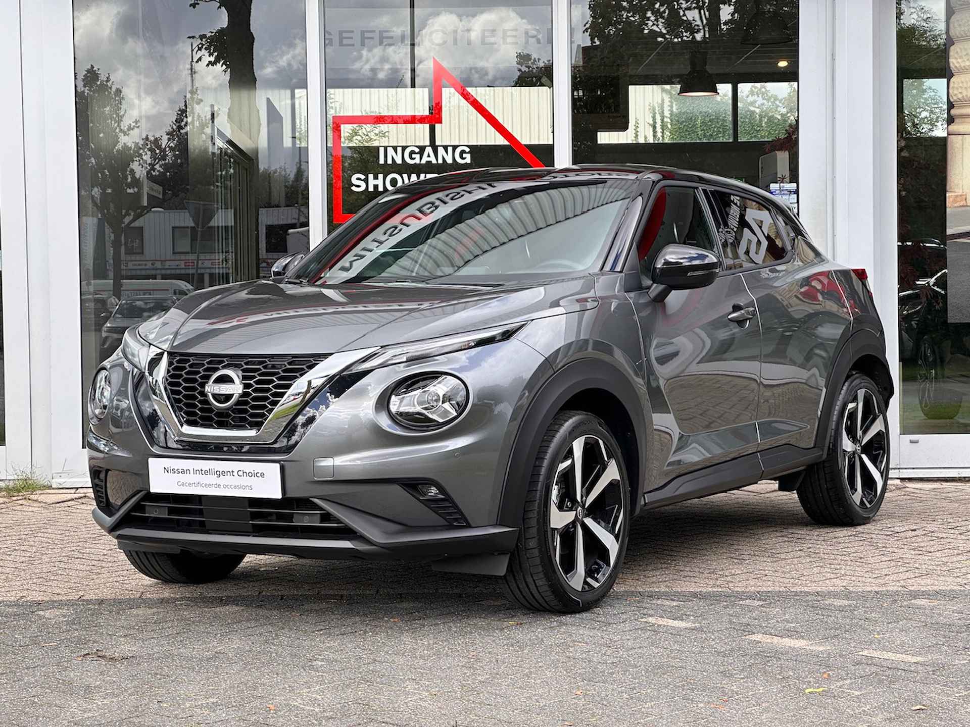 Nissan Juke 1.0 DIG-T 114PK DCT Tekna | Leder | Adaptive cruise | 360 Camera | Navigatie | App Connect | BOSE - 30/32