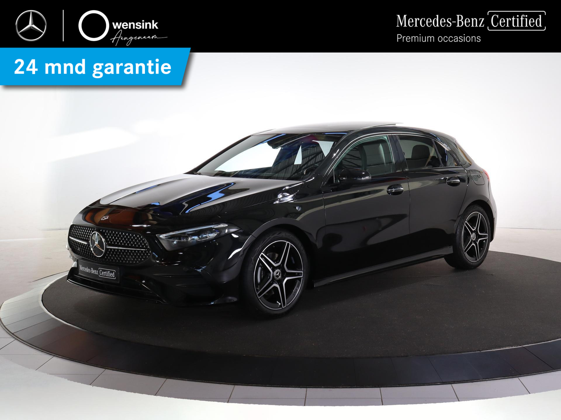 Mercedes-Benz A-klasse 180 Star Edition AMG Line | Panorama-schuifdak | Nightpakket | Keyless GO | Apple Carplay/Android Auto | Multibeam LED | Draadloos opladen | Achteruitrijcamera |