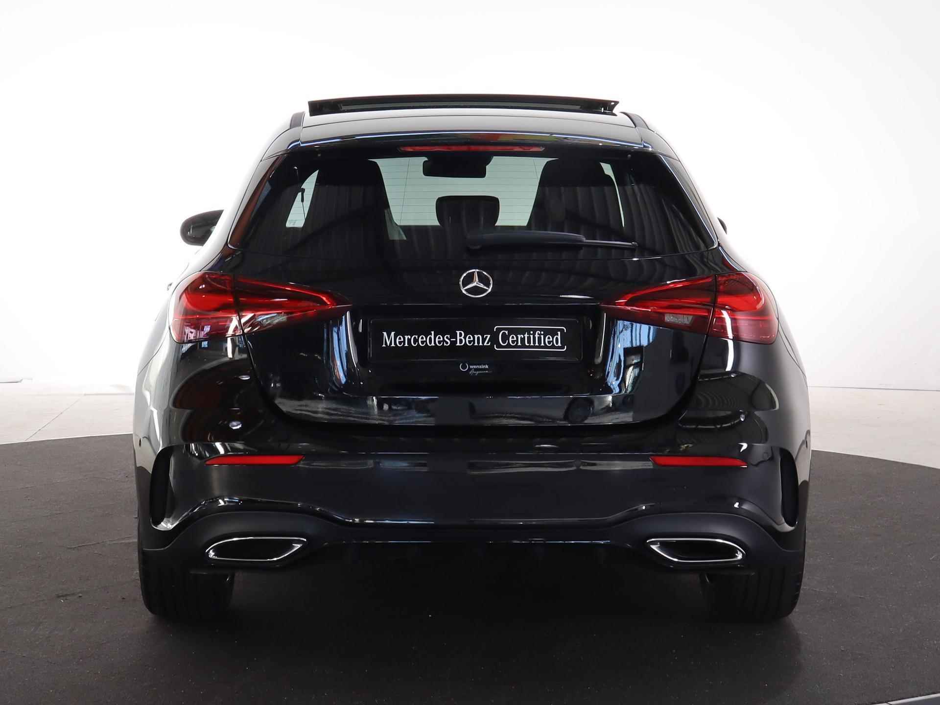 Mercedes-Benz A-klasse 180 Star Edition AMG Line | Panorama-schuifdak | Nightpakket | Keyless GO | Apple Carplay/Android Auto | Multibeam LED | Draadloos opladen | Achteruitrijcamera | - 5/25