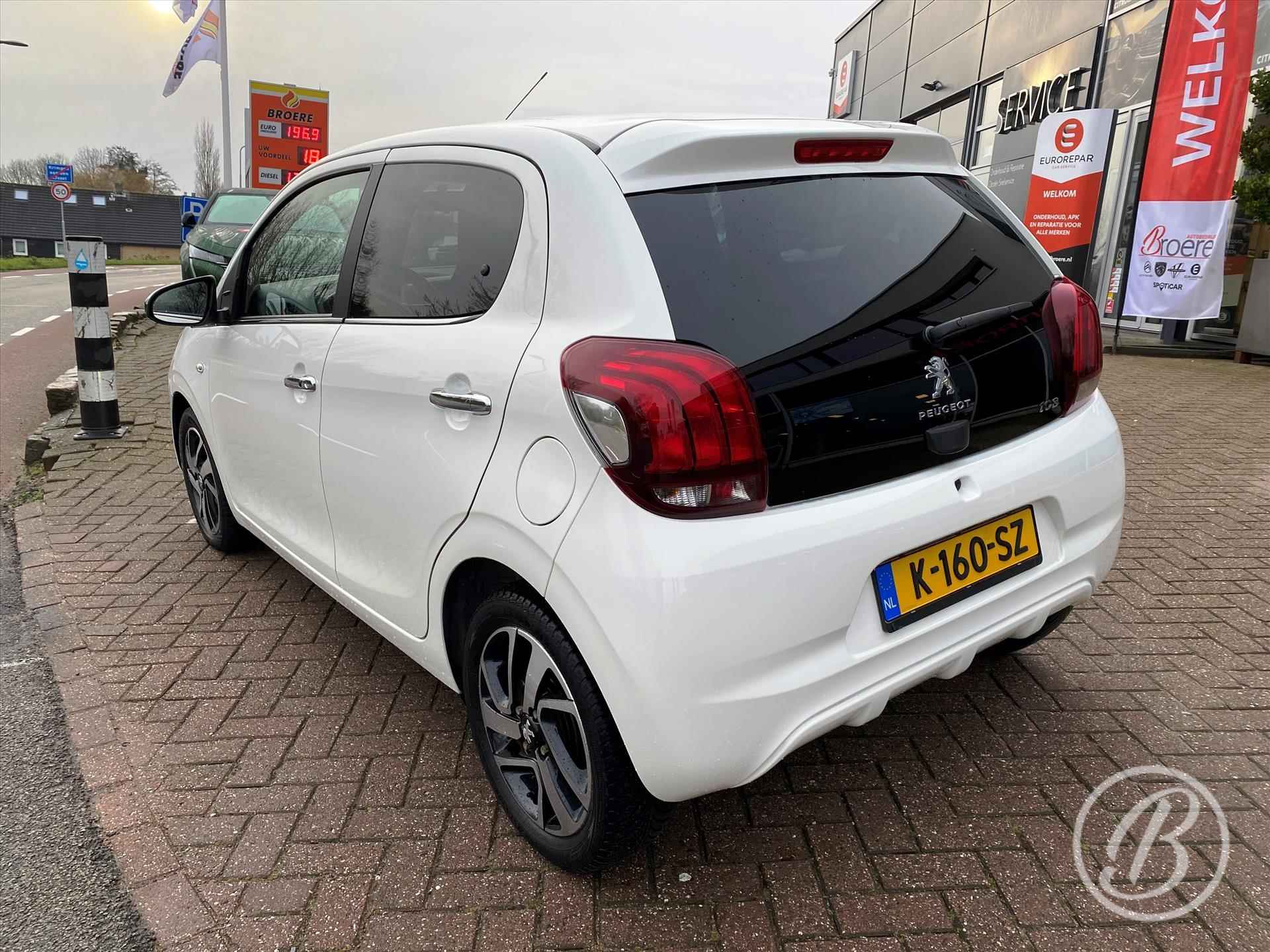 Peugeot 108 1.0 e-VTi 72pk 5D Allure | keyless, climate control, touchscreen audio met apple carplay en android auto, 15 inch velgen, camera, DAB-tuner - 4/55