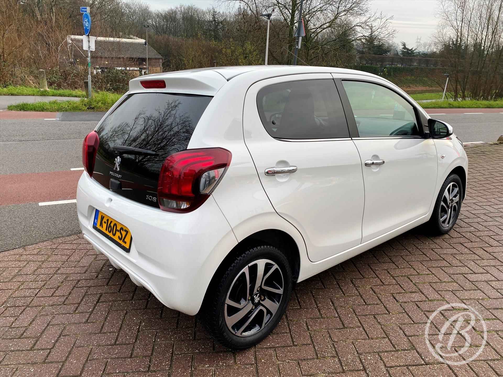 Peugeot 108 1.0 e-VTi 72pk 5D Allure | keyless, climate control, touchscreen audio met apple carplay en android auto, 15 inch velgen, camera, DAB-tuner - 5/55