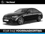 Mercedes-Benz C-klasse 300e Star Edition AMG-Line / Stoelverwarming / 360Graden-Camera / Panorama-schuifdak / Night-Pakket / Memory-Stoelen /