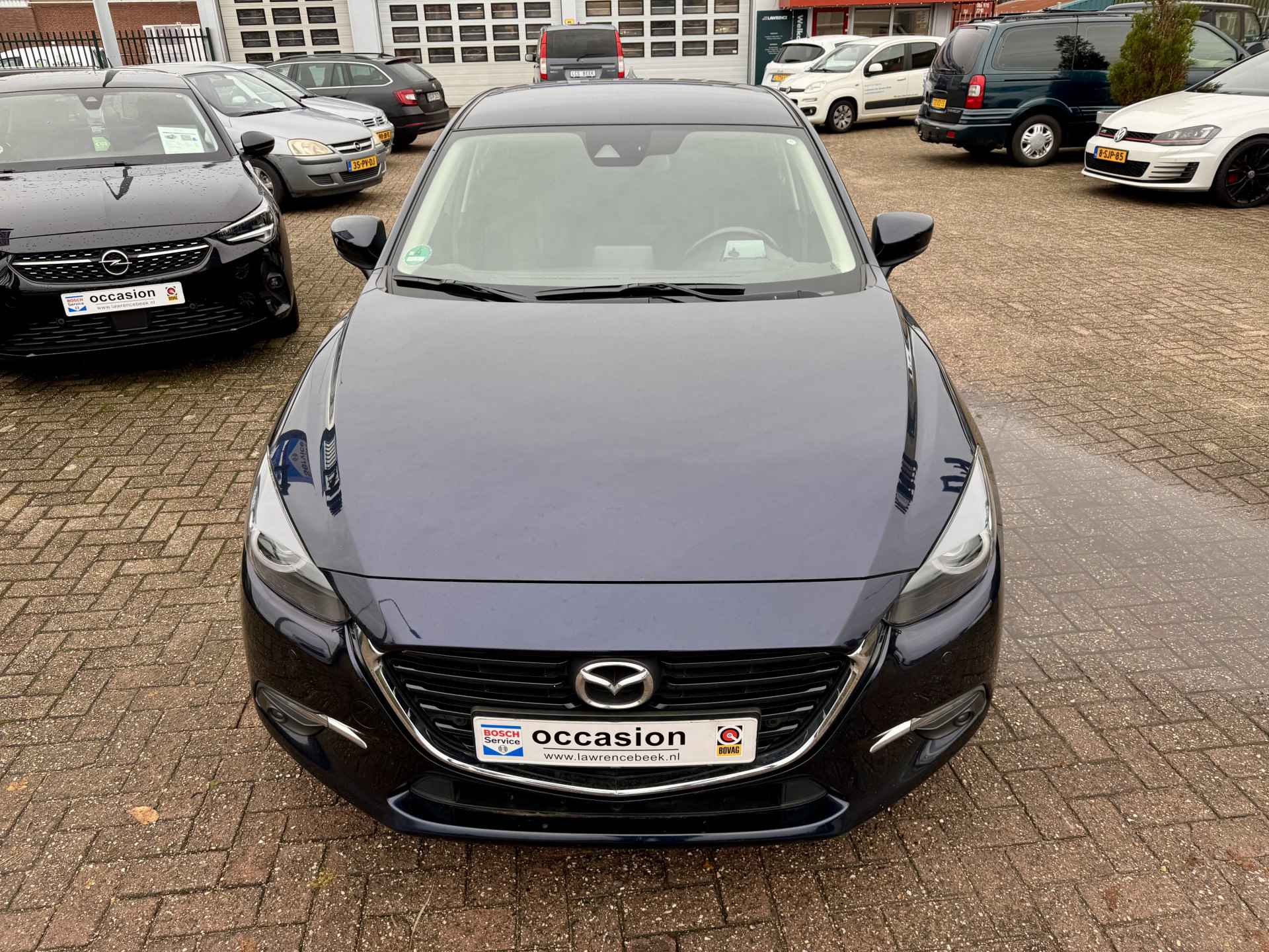 Mazda 3 2.0 SkyActiv-G 120 GT-M Sport | Automaat | Half Leer | Deep Crystal Bleu | Face-Lift | Dealer Onderhouden | Trekhaak optie | % Bovag Occasion Partner % - 4/20