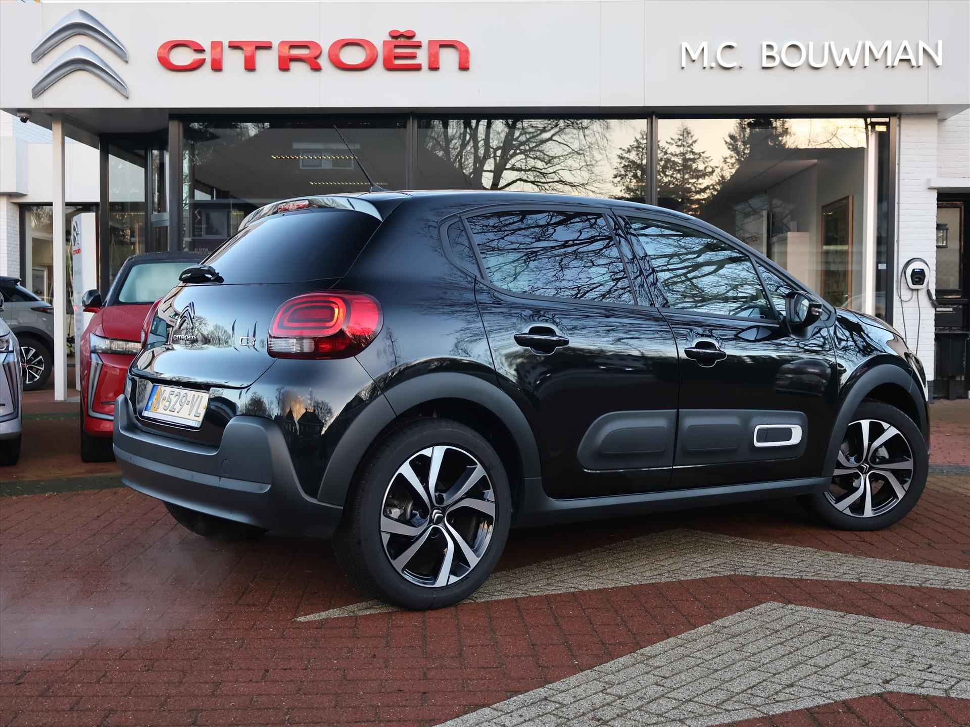 Citroen C3 PureTech 110PK S&S EAT6 Automaat Max, Rijklaarprijs | Camera | Keyless | DAB+ | Stoelverwarming | 17 inch lichtmetalen wielen - 4/62