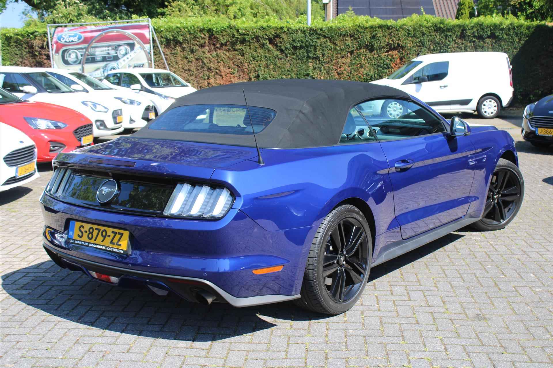 Ford Mustang Convertible 2.3 EcoBoost 6-bak 317pk/233kw - 8/50