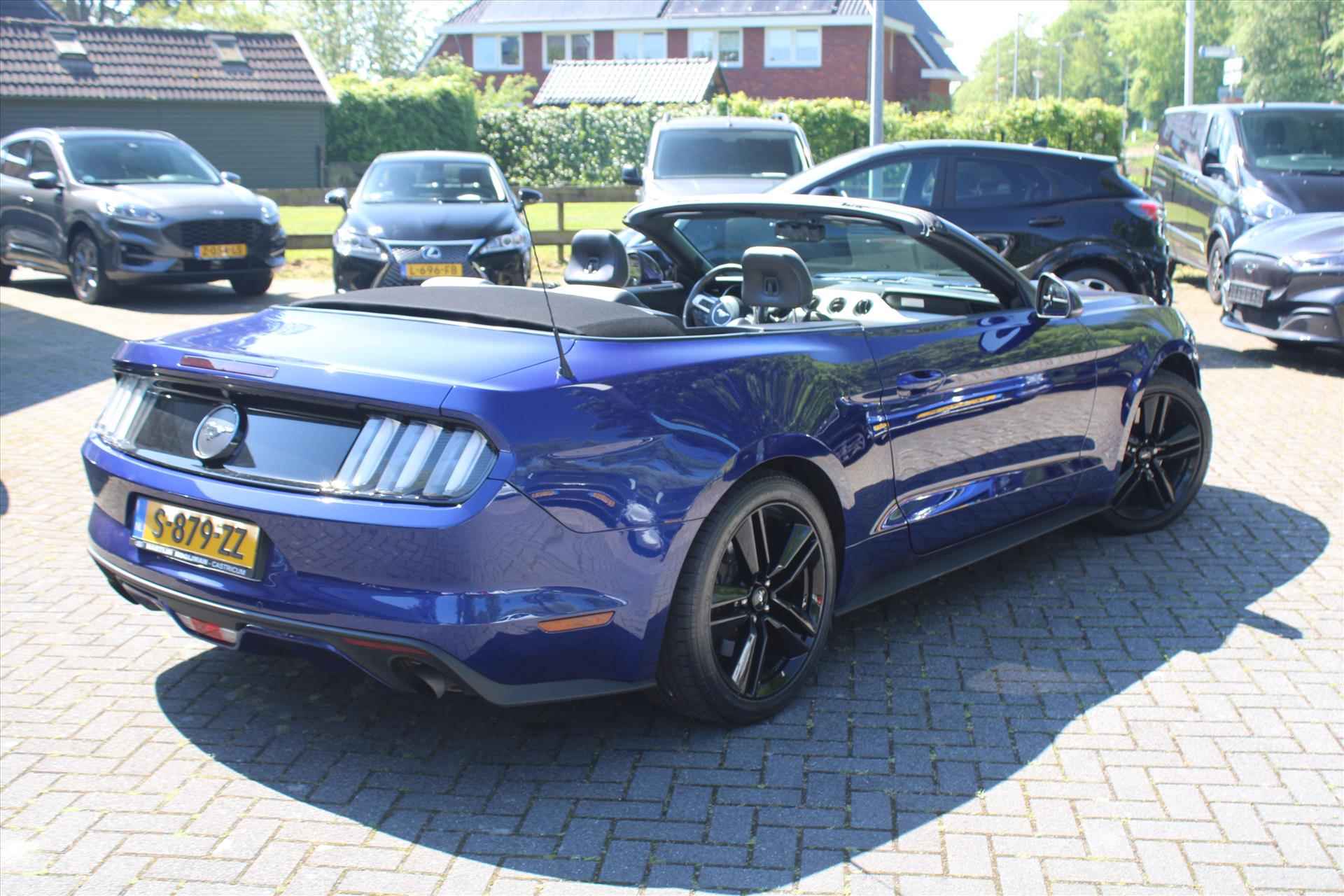 Ford Mustang Convertible 2.3 EcoBoost 6-bak 317pk/233kw - 25/50