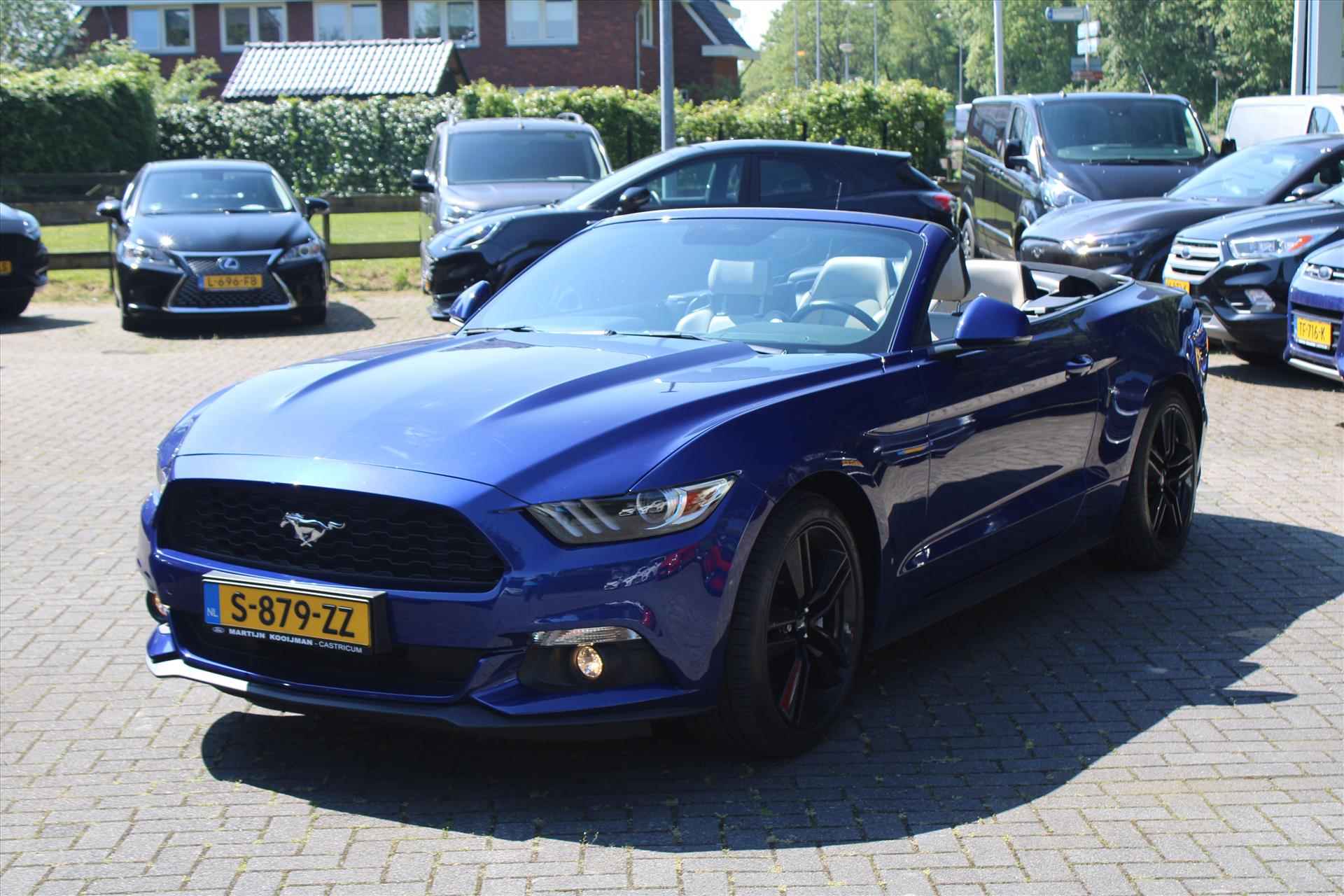 Ford Mustang Convertible 2.3 EcoBoost 6-bak 317pk/233kw - 35/50