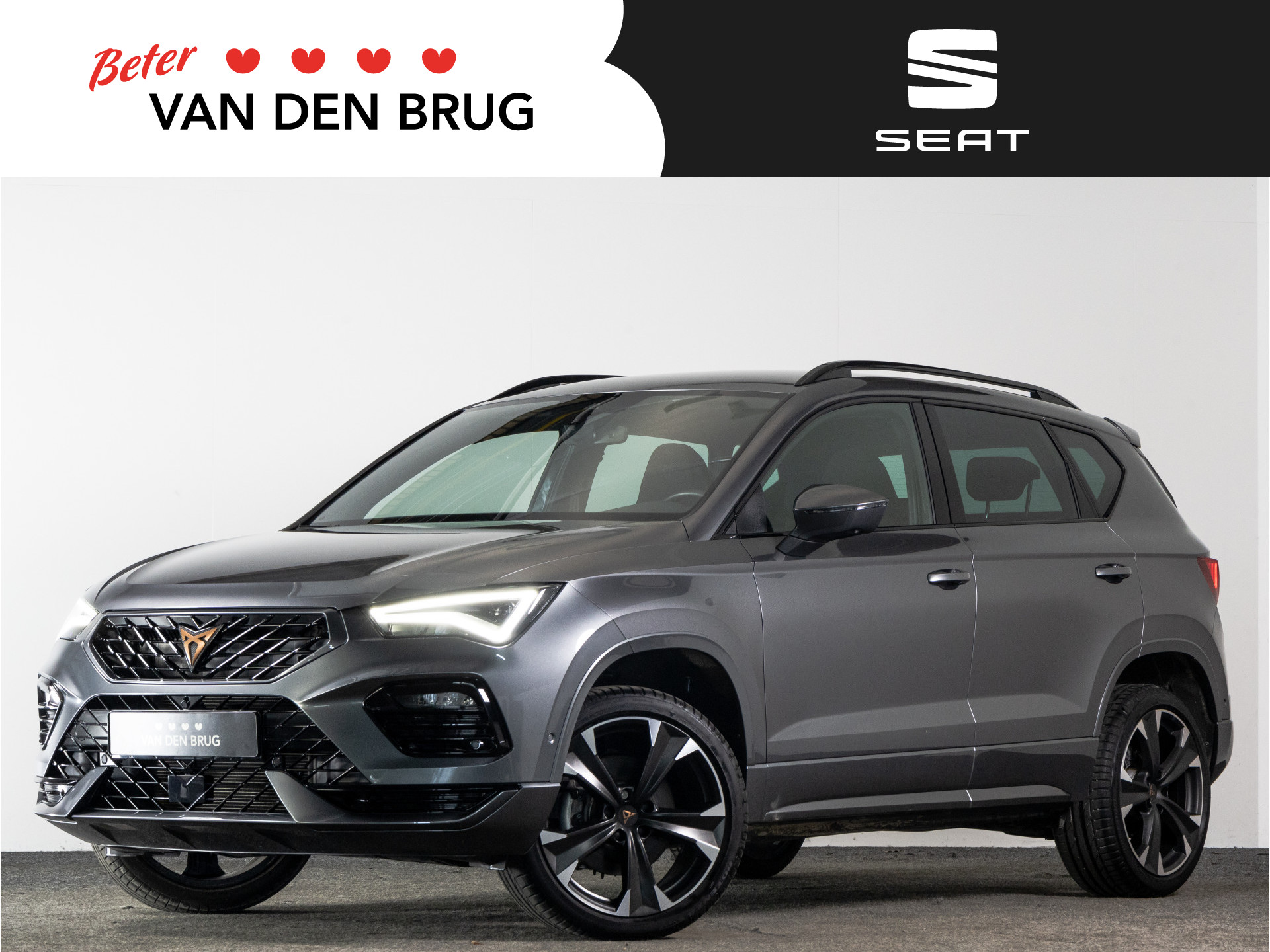 CUPRA Ateca 1.5 TSI 150pk AUTOMAAT | Trekhaak | Elektr. bestuurdersstoel incl. geheugen | Adaptieve cruise control |