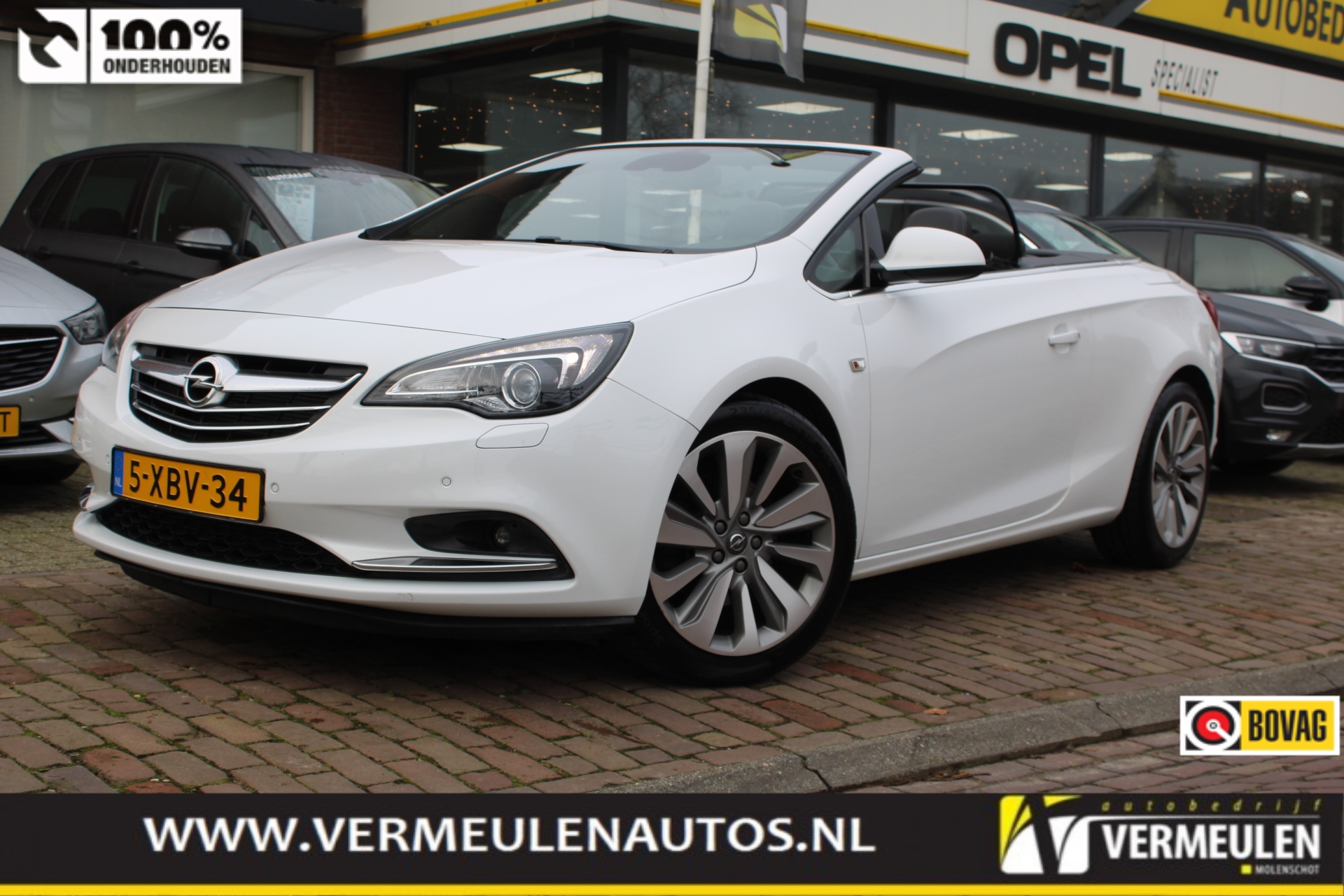 Opel Cascada 1.6 Turbo 200PK Cosmo + 19"/ Navi/ Clima/ Leder/ Camera/ Xenon/ NL auto