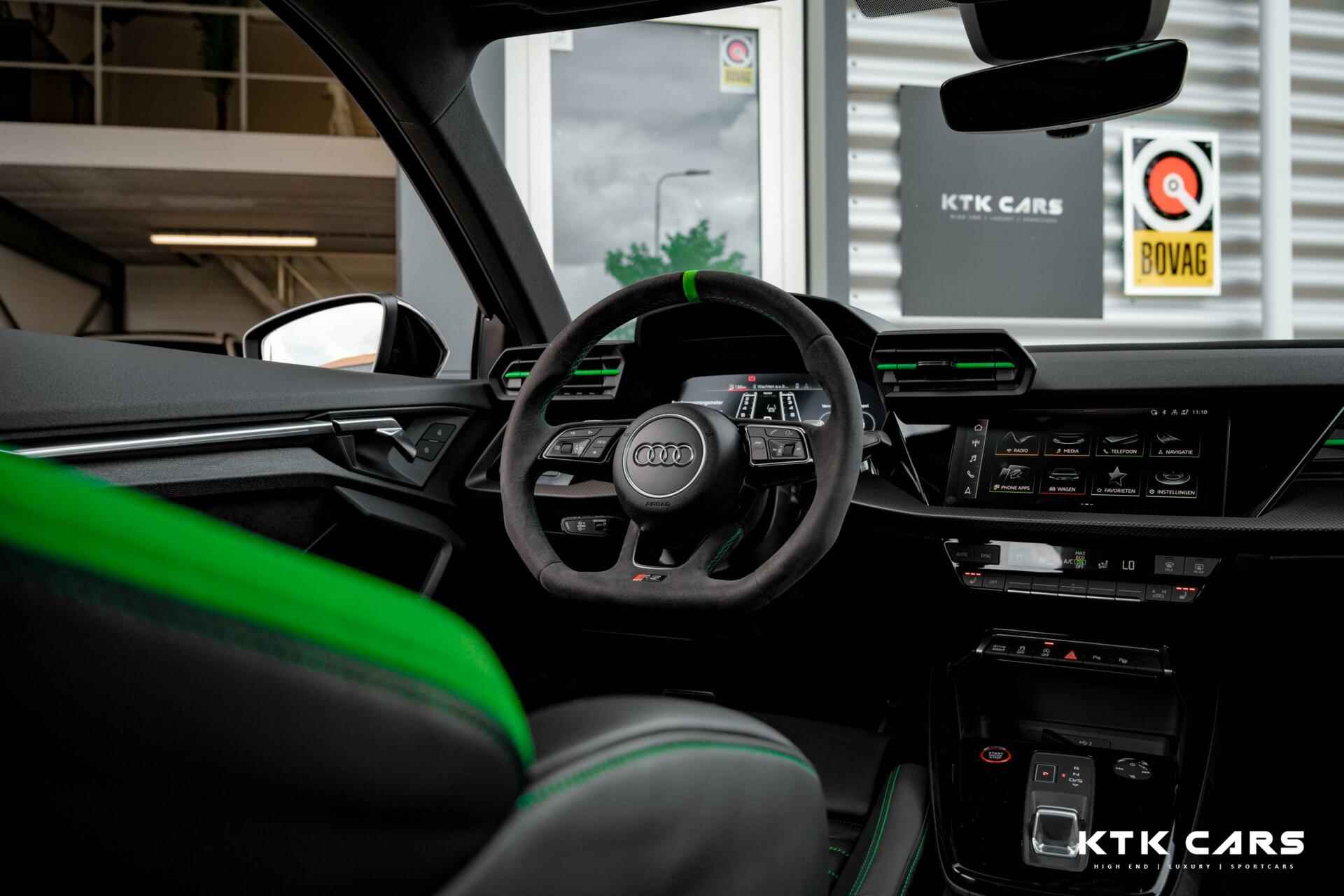 Audi 2.5 TFSI RS3 Sportback Hulk Editon|B&O|HuD|Keramisch|Pano|Virtual|Keyless|Sfeer|MatrixLed|Line|ACC - 3/33