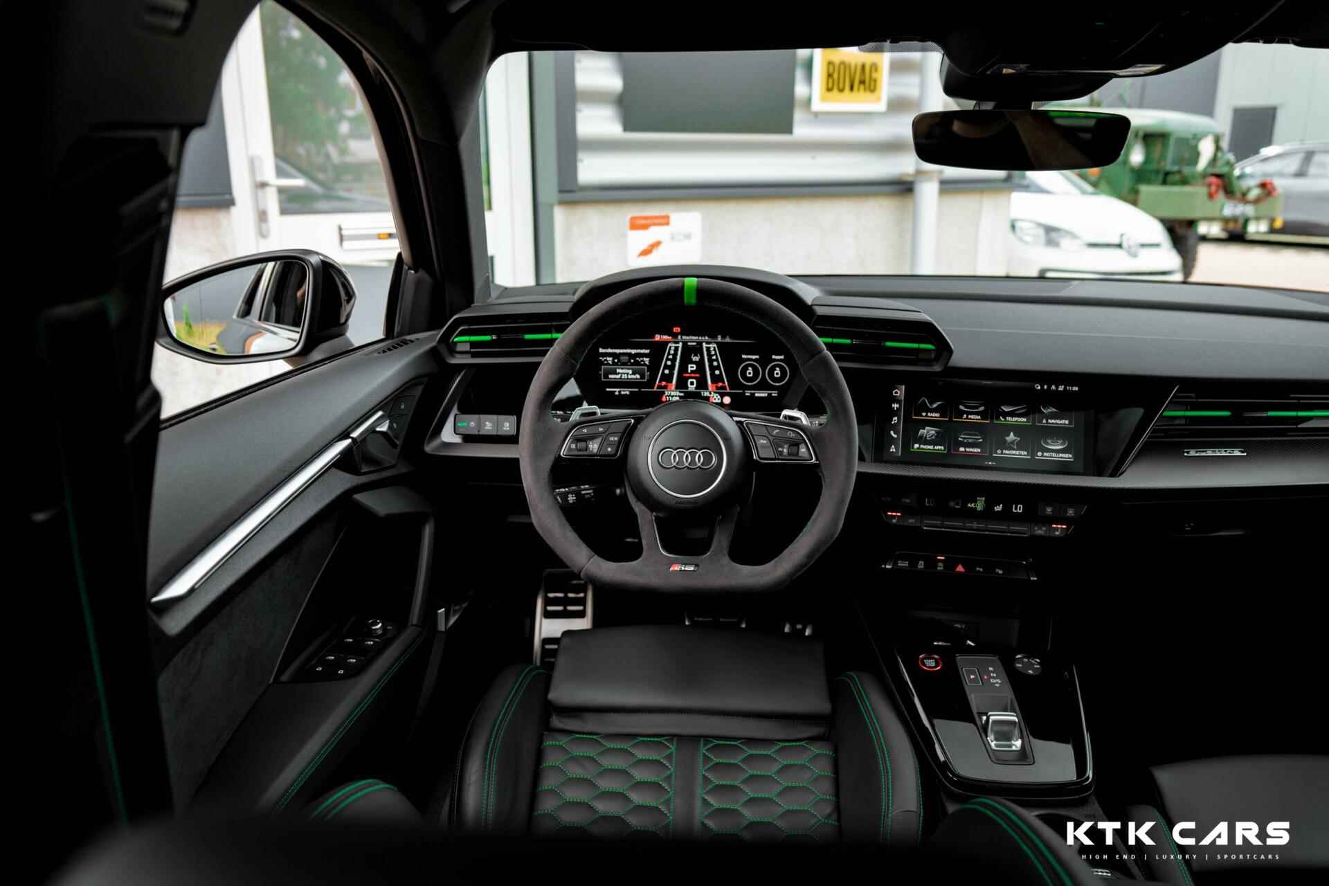 Audi 2.5 TFSI RS3 Sportback Hulk Editon|B&O|HuD|Keramisch|Pano|Virtual|Keyless|Sfeer|MatrixLed|Line|ACC - 16/33