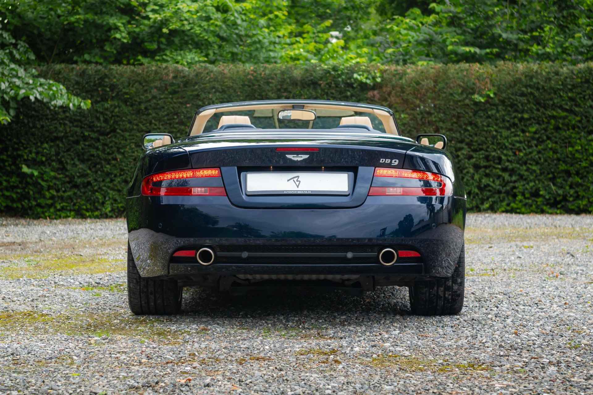 Aston Martin DB9 Volante 5.9 V12 Touchtronic 457pk *Blauw/Beige - 28/35