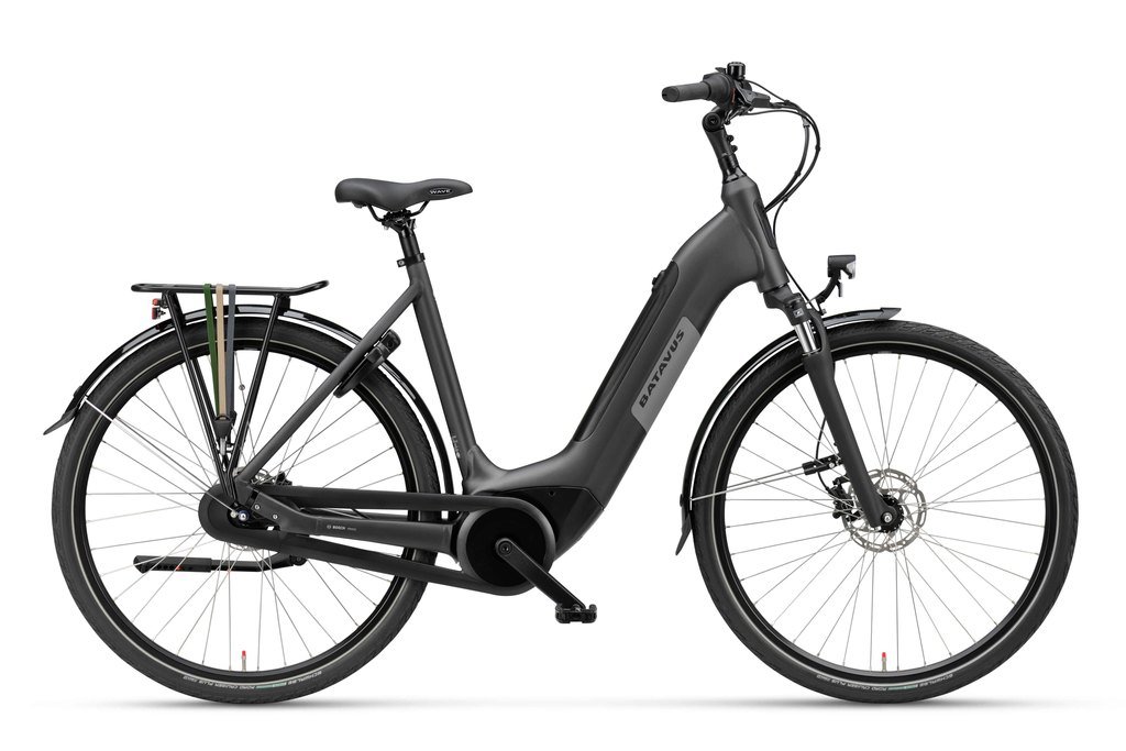 BATAVUS Altura E-Go Power Zwart Mat 56cm 2023