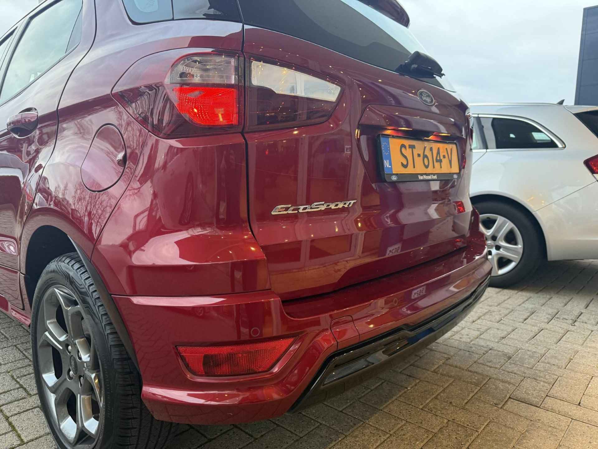 Ford EcoSport 1.0 EcoBoost ST-Line | Winter Pack | B&O audio | Dodehoekdetectie - 23/25