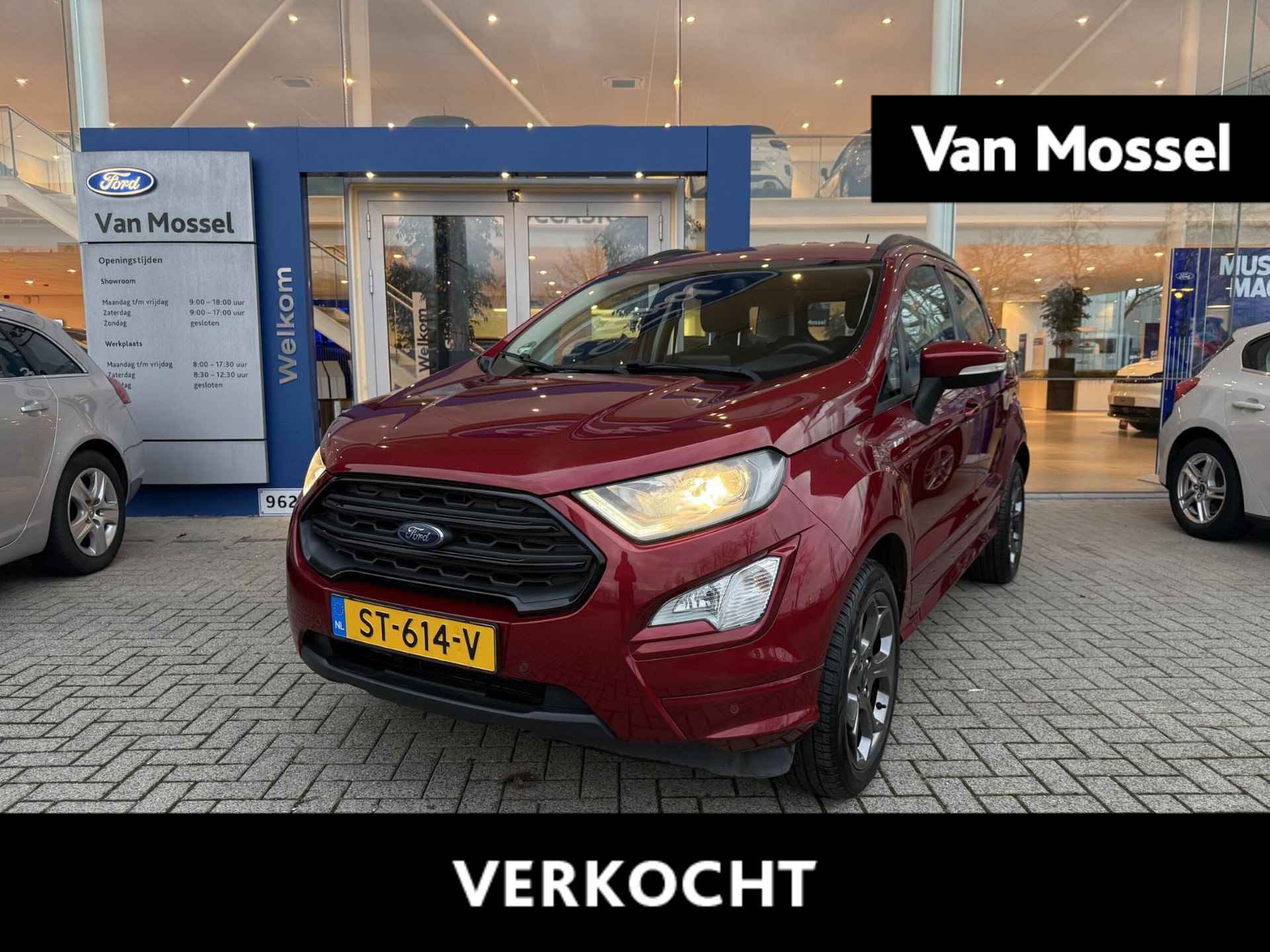 Ford EcoSport 1.0 EcoBoost ST-Line | Winter Pack | B&O audio | Dodehoekdetectie