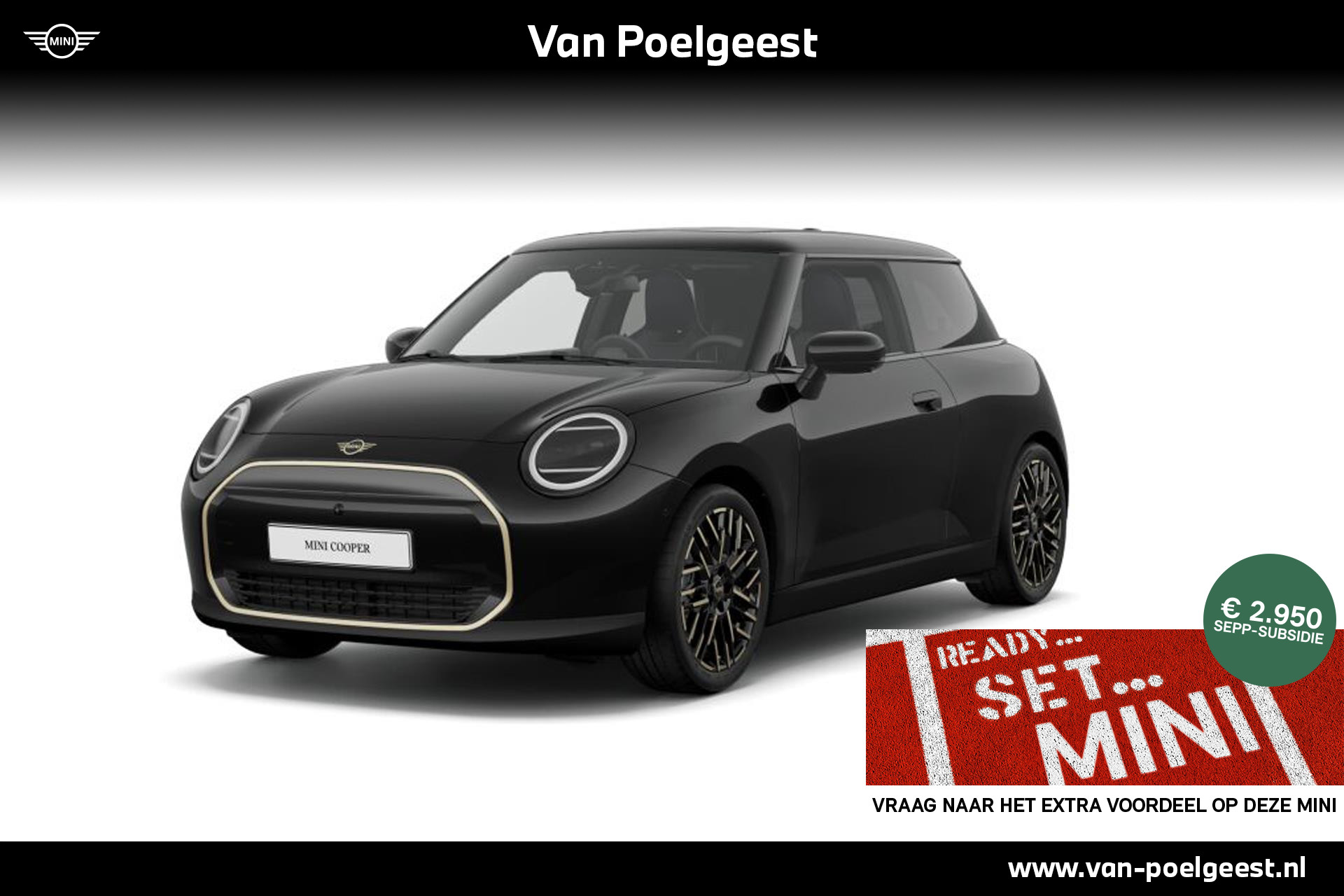 MINI Cooper Cooper E Favoured 40,7 kWh | Pakket L | Dak in carrosseriekleur