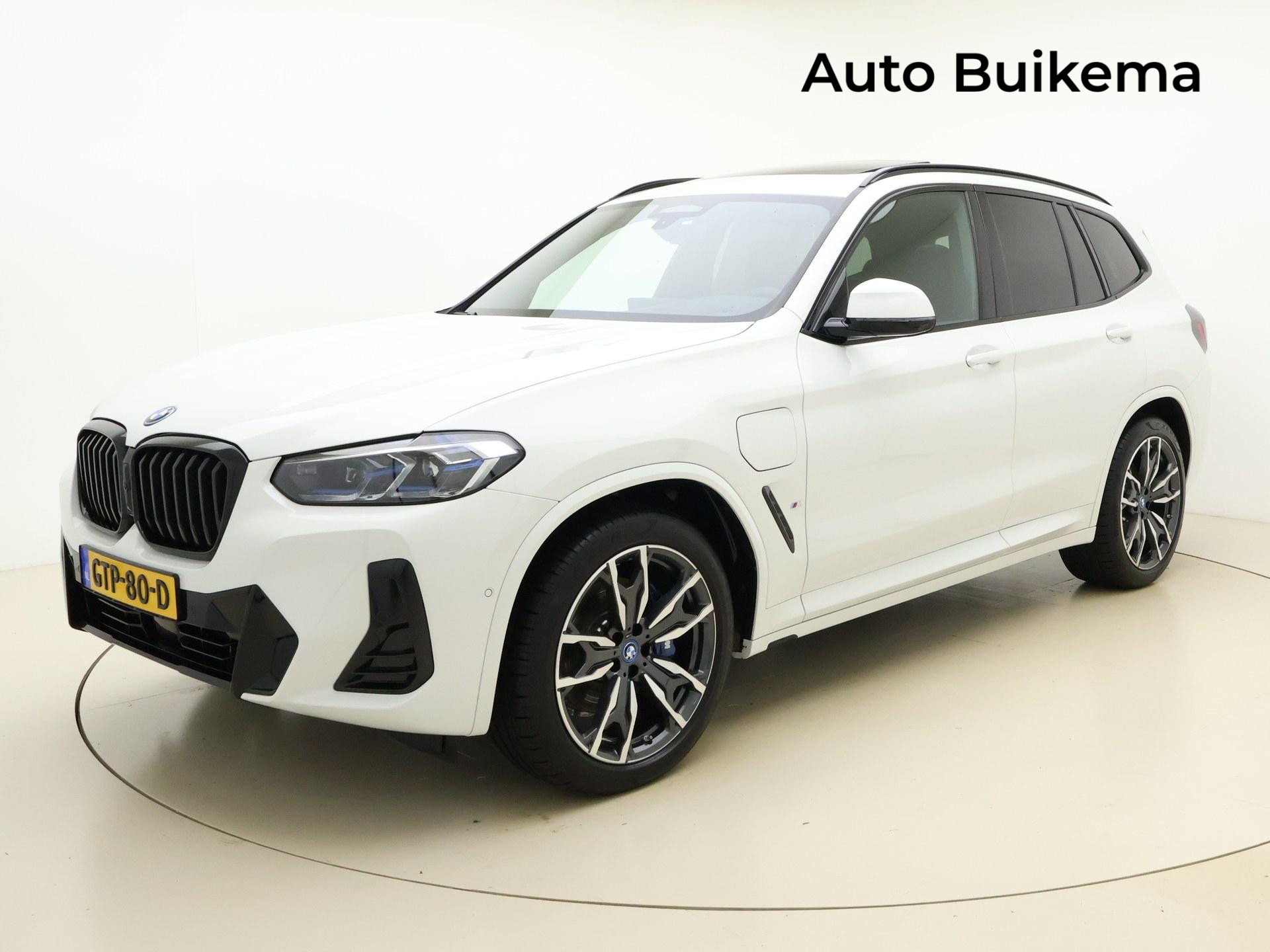 BMW X3 xDrive30e M Sport FULL OPTIONS -Trekhaak -Driving Ass Prof -Pano Dak -HeadUp -Gesture Control -Achterbank Verwarmd -Drive Recorder -Harman/Kardon -Laserlicht -Ambient Air