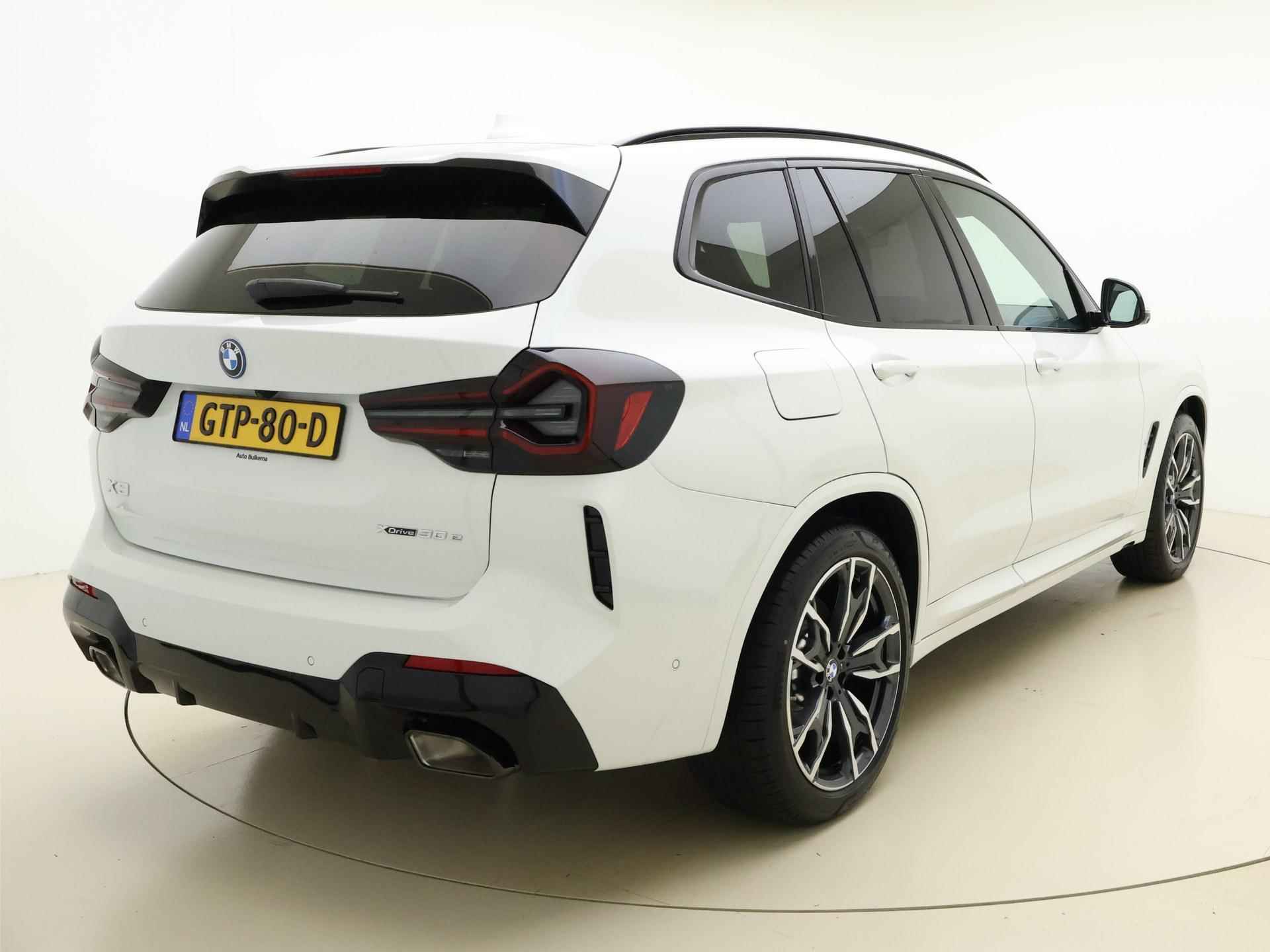 BMW X3 xDrive30e M Sport FULL OPTIONS -Trekhaak -Driving Ass Prof -Pano Dak -HeadUp -Gesture Control -Achterbank Verwarmd -Drive Recorder -Harman/Kardon -Laserlicht -Ambient Air - 6/51