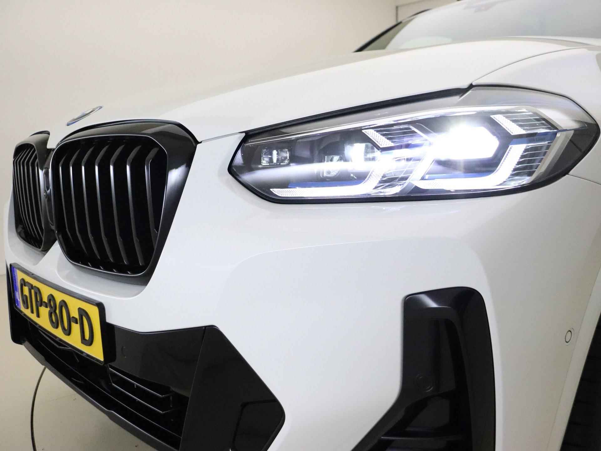 BMW X3 xDrive30e M Sport FULL OPTIONS -Trekhaak -Driving Ass Prof -Pano Dak -HeadUp -Gesture Control -Achterbank Verwarmd -Drive Recorder -Harman/Kardon -Laserlicht -Ambient Air - 25/51