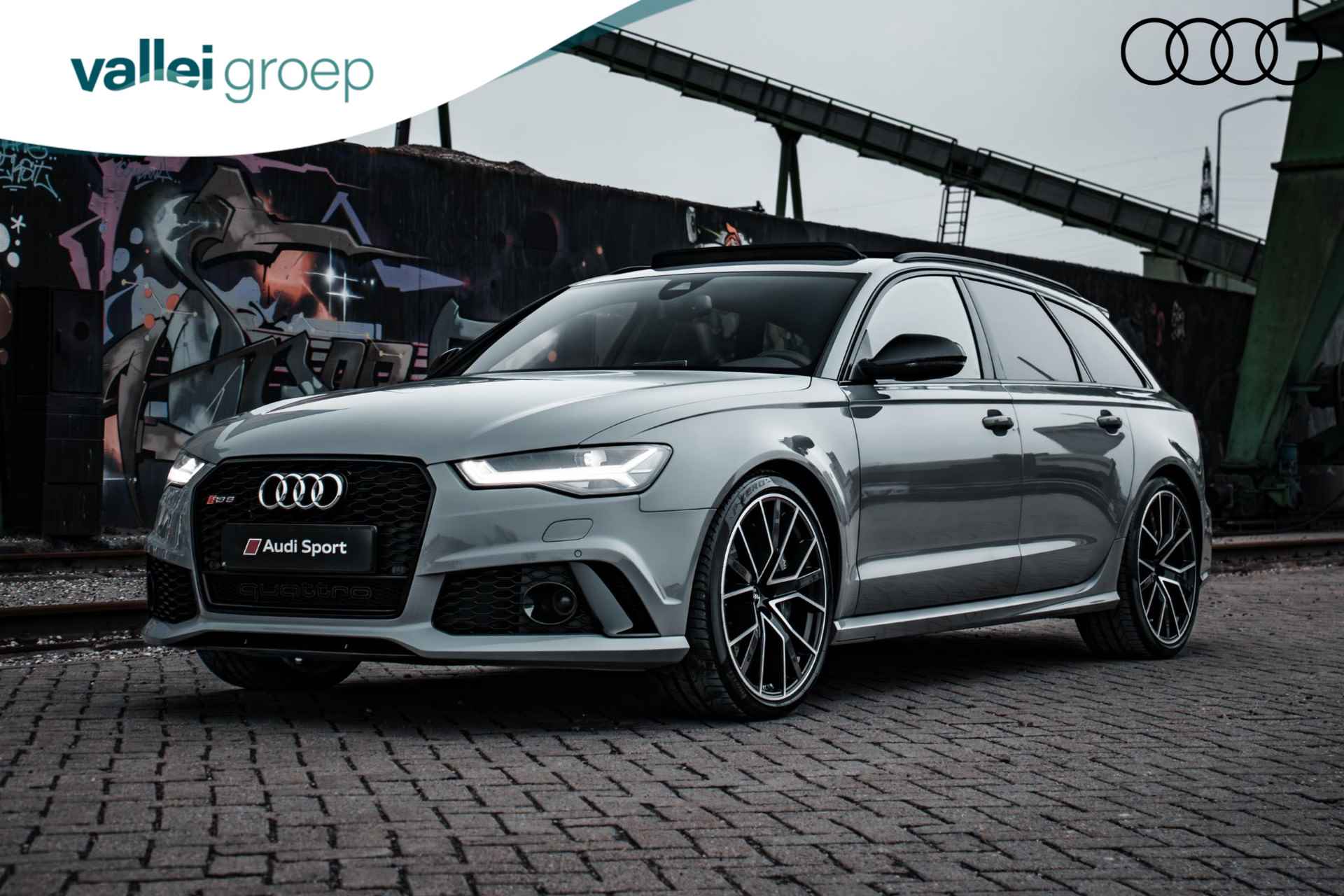 Audi RS6 Avant 4.0 TFSI 605PK tiptronic quattro performance Pro Line Plus | Keramische remmen | Pano | Valcona leder | Stoel-/achterbankverwarming | Matrix LED - 1/53