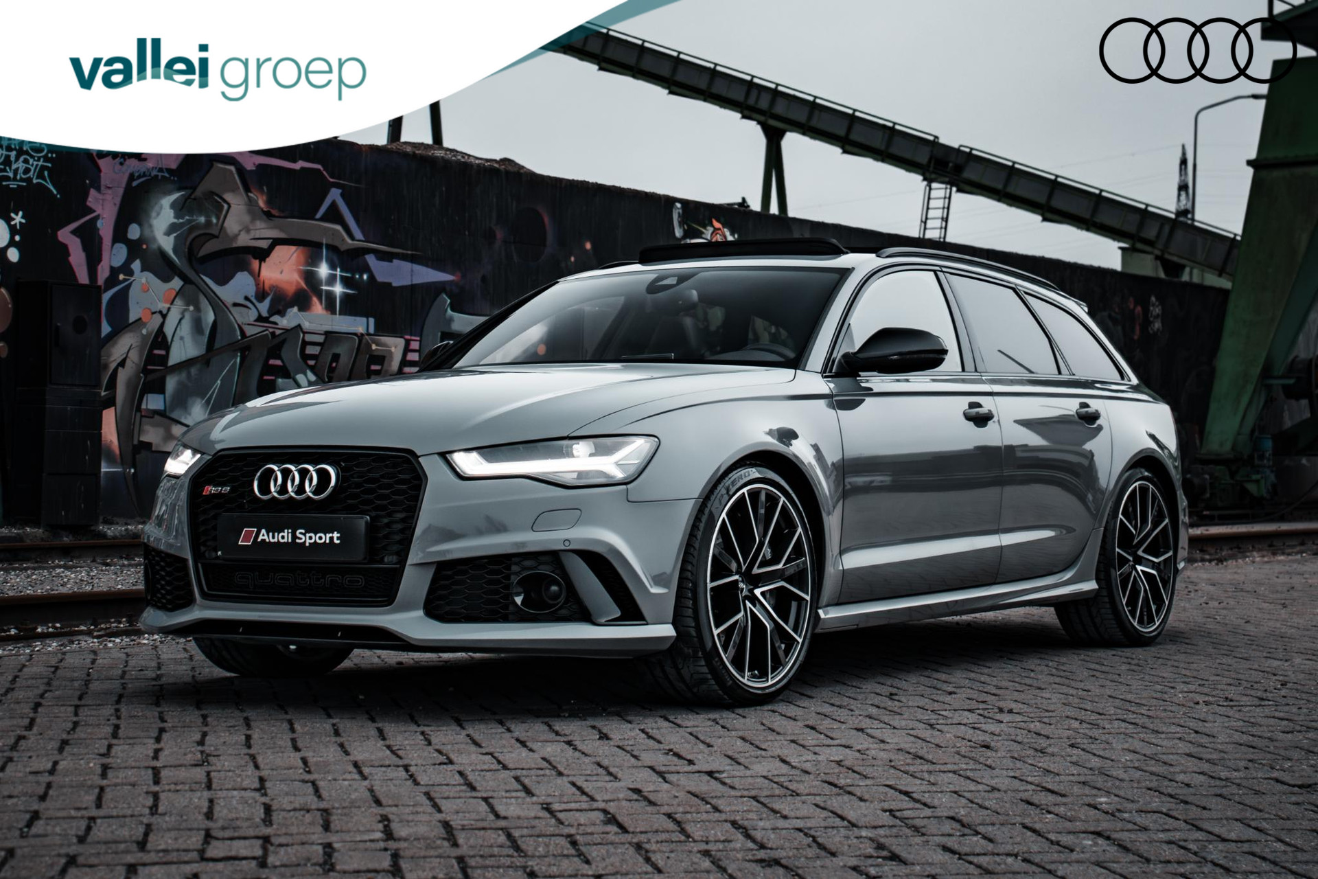 Audi RS6 Avant 4.0 TFSI 605PK tiptronic quattro performance Pro Line Plus | Keramische remmen | Pano | Valcona leder | Stoel-/achterbankverwarming | Matrix LED