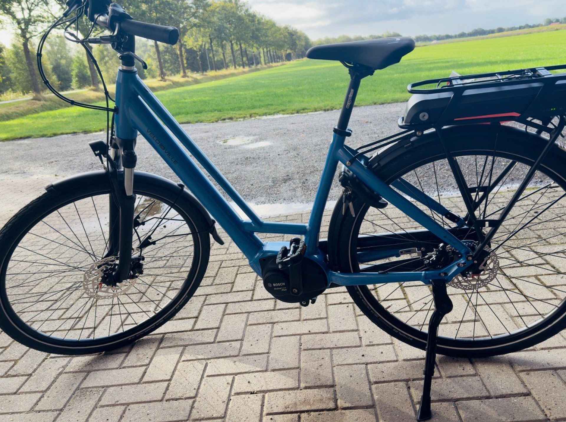 Velo de Ville Ceb 400 8v plus 500 w/h Dames ocean blue 50cm 2025