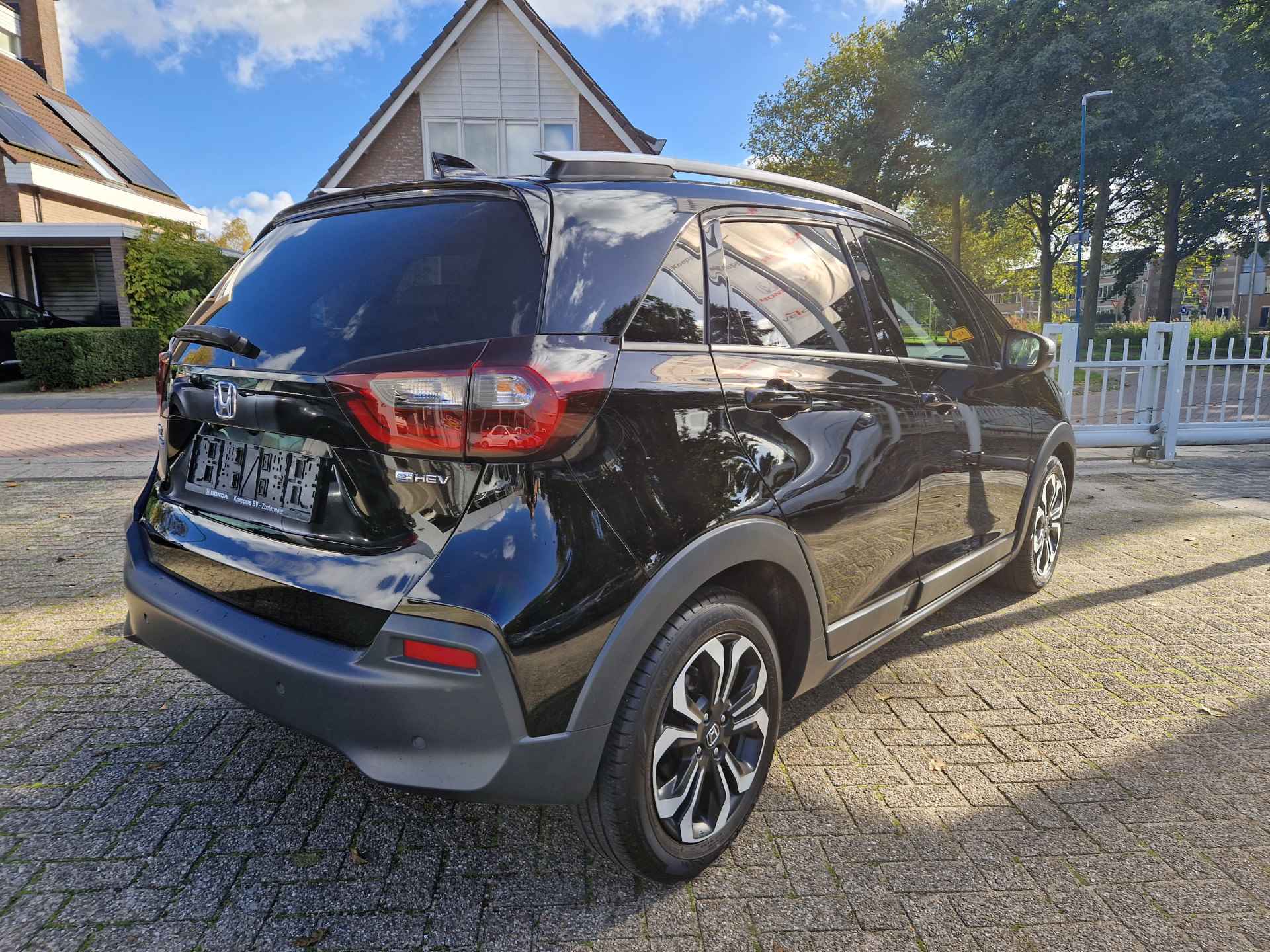 Honda Jazz 1.5 e:HEV Crosstar Navigatie, Parkeersensoren V+A, Apple/Android , All-in Rijklaarprijs - 15/19