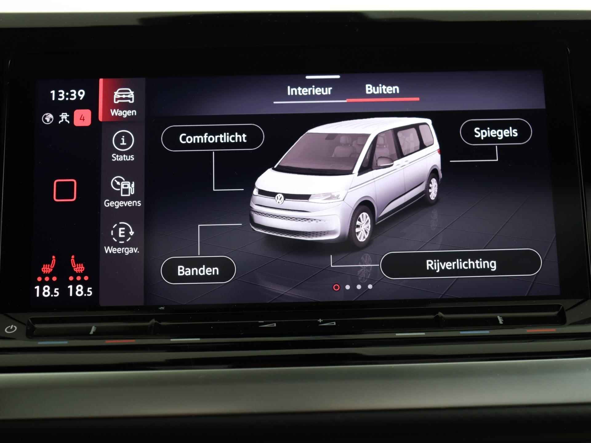 Volkswagen Multivan 1.4 eHybrid L2H1 Life | 7-Persoons | Pano. Dak | IQ. Light | Apple CarPlay | Side Assist | ACC | - 38/50