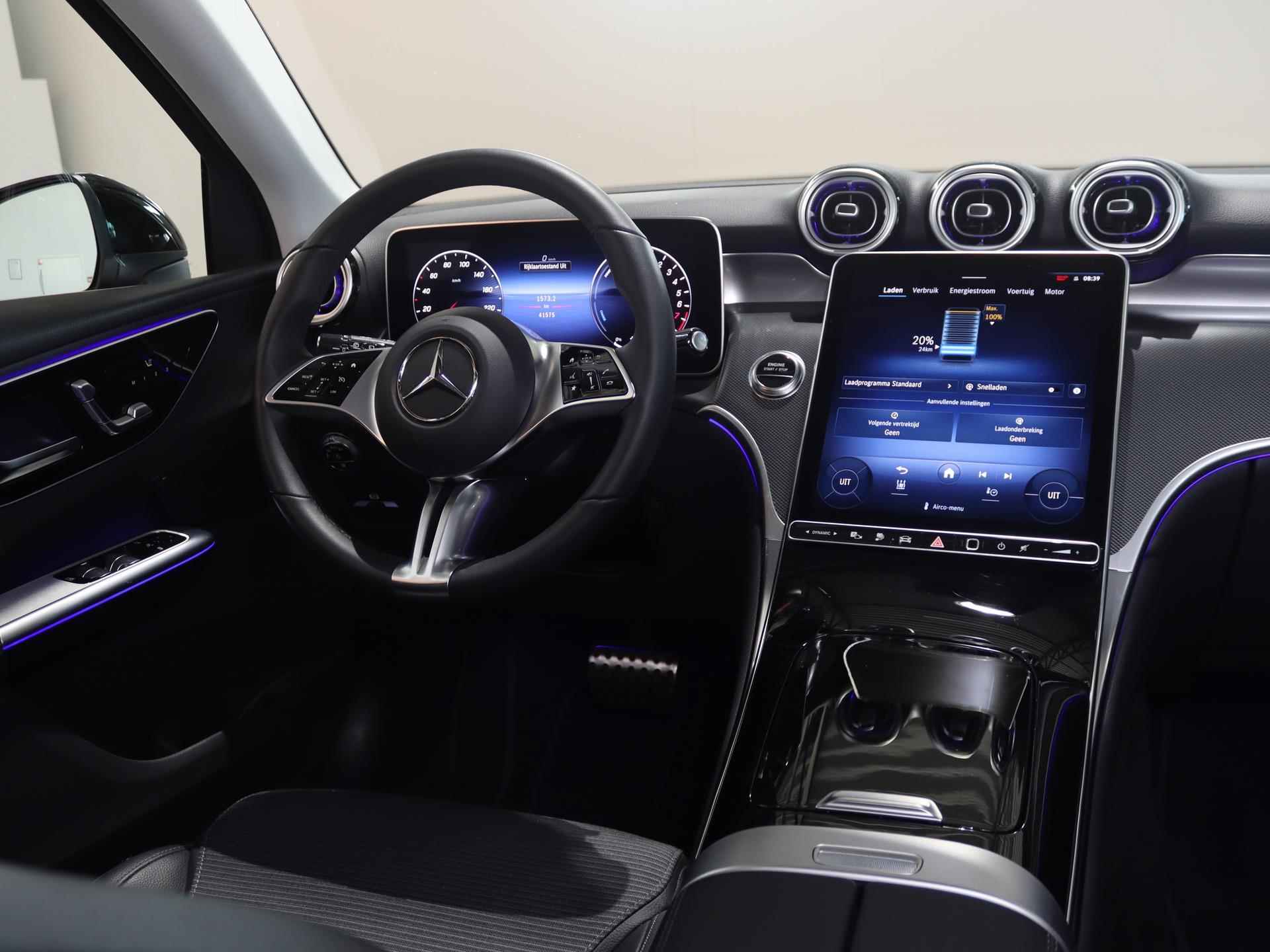 Mercedes-Benz GLC-klasse 300e 4MATIC Luxury Line | Panoramadak | Trekhaak | Verwarmd stuurwiel | Apple Carplay | Memory pakket | - 19/29