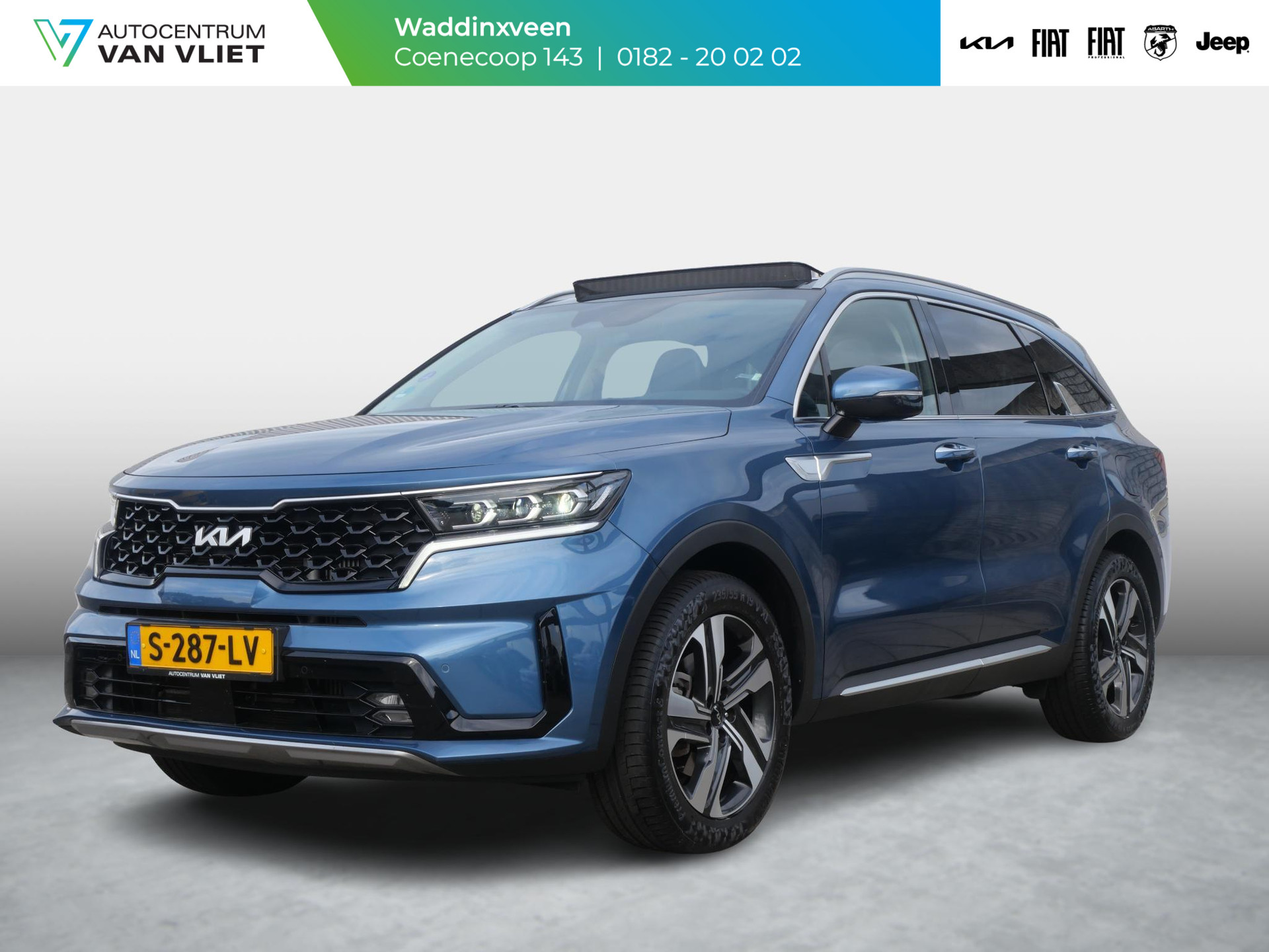 Kia Sorento 1.6 T-GDI Hybrid DynamicPlusLine | Trekhaak | 1650KG Trekgewicht | Schuif/Kanteldak | Leder | Carplay |