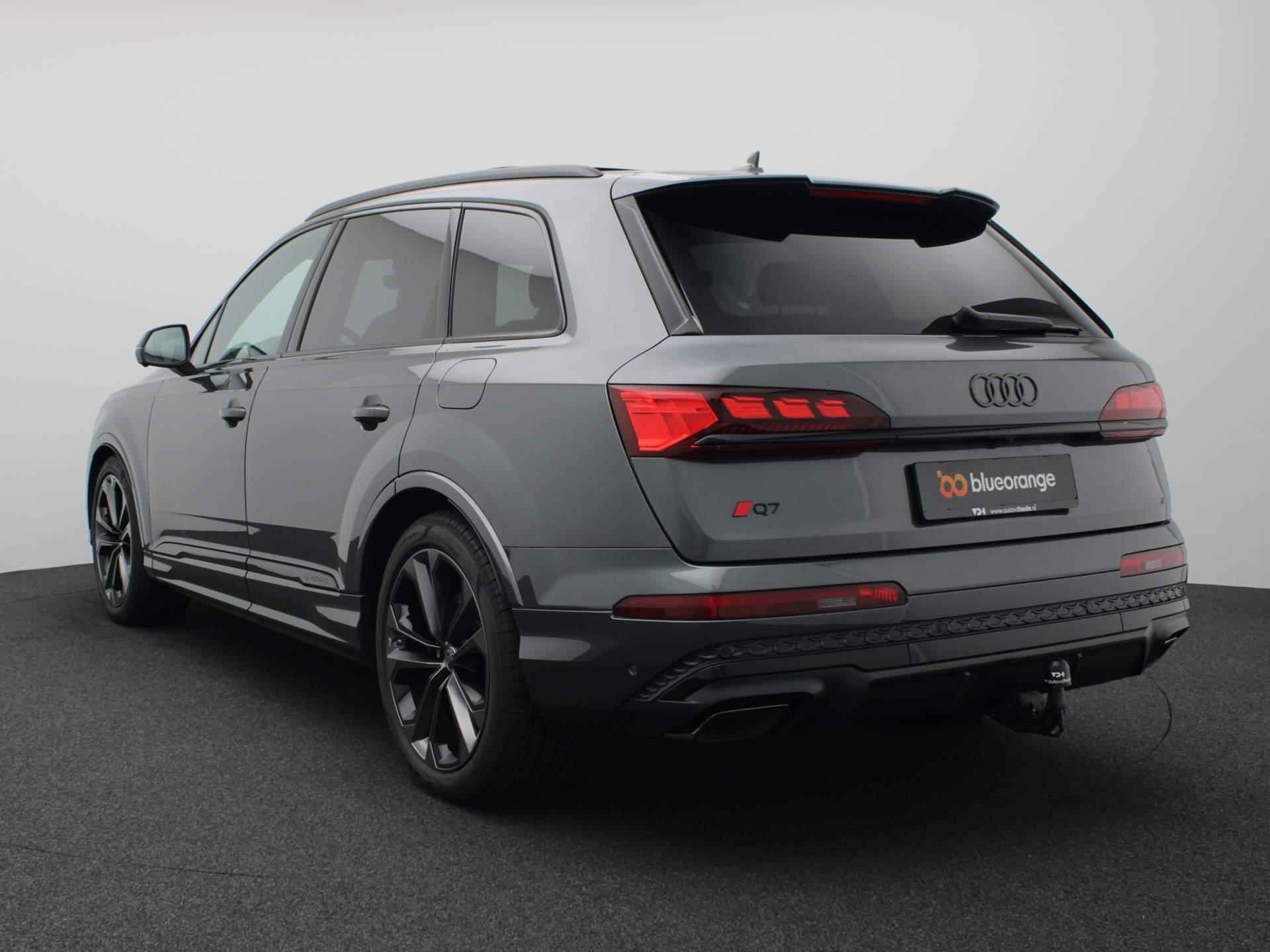 Audi Q7 55 TFSI e quattro Pro Line S 394PK Tiptronic matrix led, trekhaak, Bang&Olufsen, 360gr. camera, head-up display, adaptive cruise, side assist, panoramadak, stoelventilatie, luchtvering, 21" lichtmetaal - 10/61