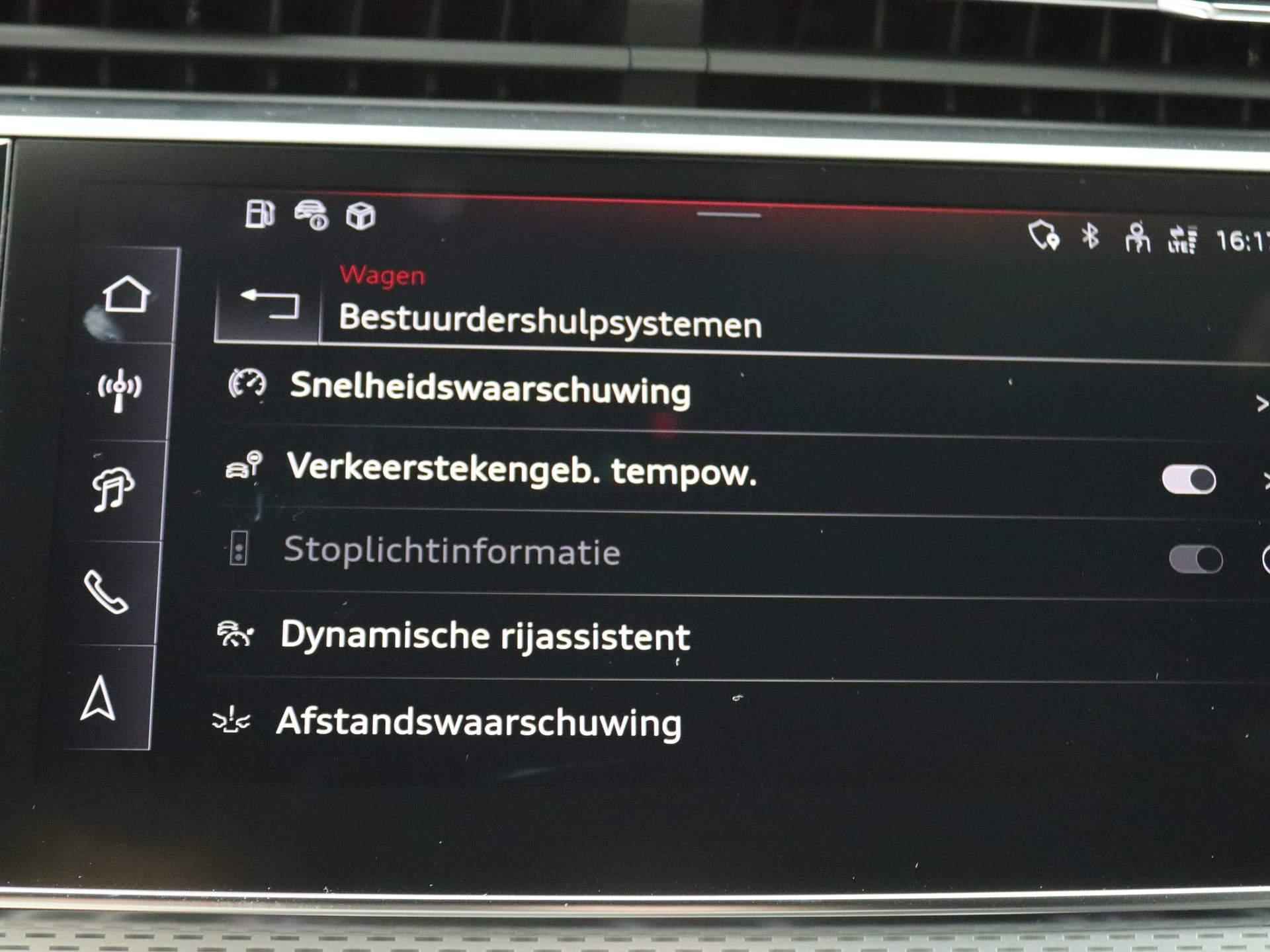 Audi Q7 55 TFSI e quattro Pro Line S 394PK Tiptronic matrix led, trekhaak, Bang&Olufsen, 360gr. camera, head-up display, adaptive cruise, side assist, panoramadak, stoelventilatie, luchtvering, 21" lichtmetaal - 56/61