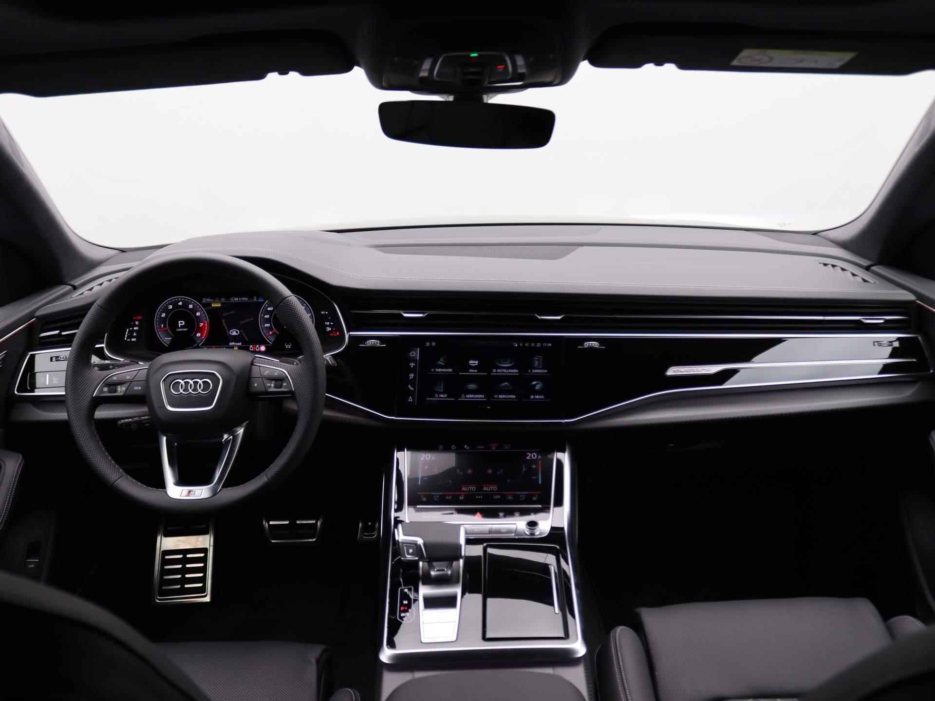 Audi SQ8 4.0 TFSI quattro 507PK | Panoramadak | trekhaak | 360 gr. camera | leder | luchtvering | head-up | Laser-LED | achterasbesturing | stoelventilatie | winterpakket Plus | 23'' lichtmetaal - 17/55