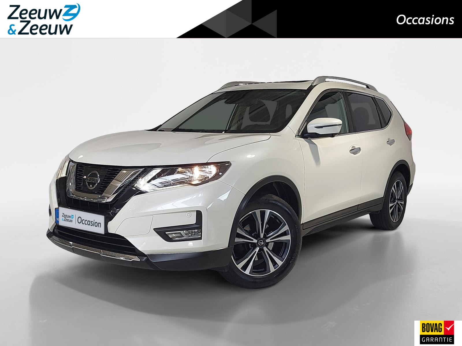 Nissan X-Trail 1.6 DIG-T N-Connecta | Schuif/Kantel dak | 360-Camera | Parkeersensoren | Elektrische achterklep | Cruise control | Navigatie | Bluetooth | Automatische regen/lichtsensor | Elektrische zijspiegels +ramen | Verwarmbare zijspiegels | Keyless entry |