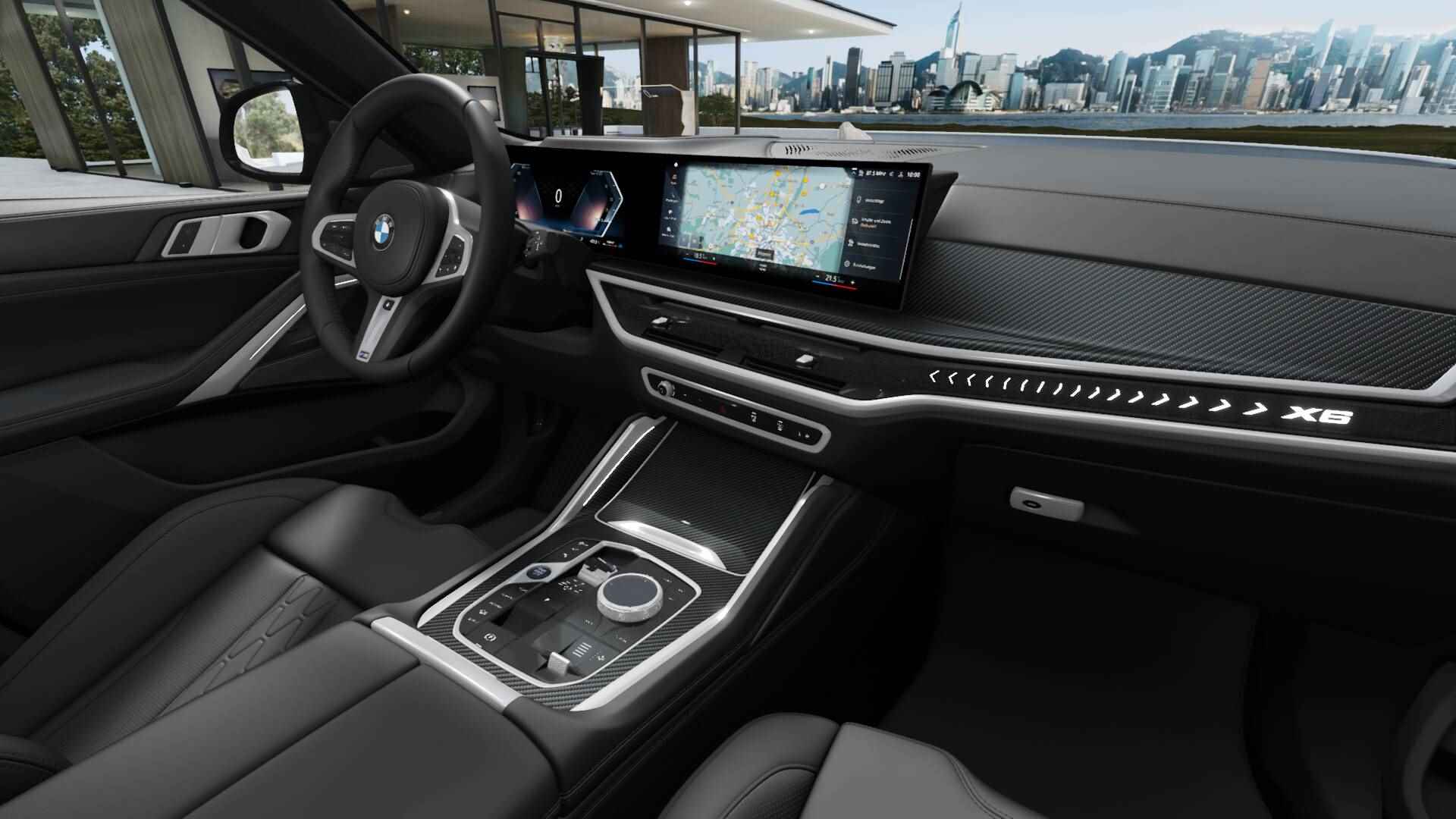 BMW X6 xDrive40i High Executive M Sport Automaat / Panoramadak / Massagefunctie / Parking Assistant Professional / Trekhaak / Stoelventilatie / Adaptieve LED / Soft-Close - 7/10