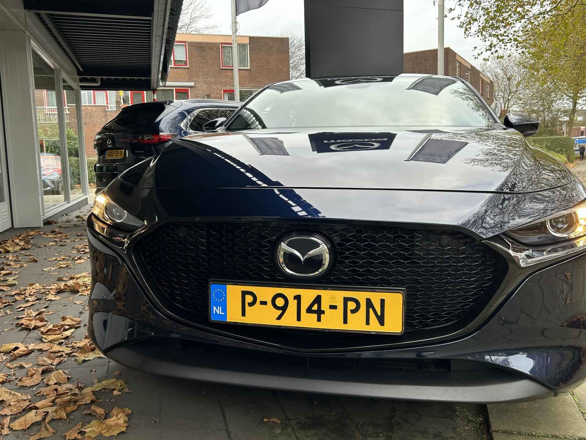 Mazda 3 2.0 e-SkyActiv-G M Hybrid 122 Comfort | parkeercamera | Ned. auto | 1e eigenaar | dealer onderhouden - 9/30