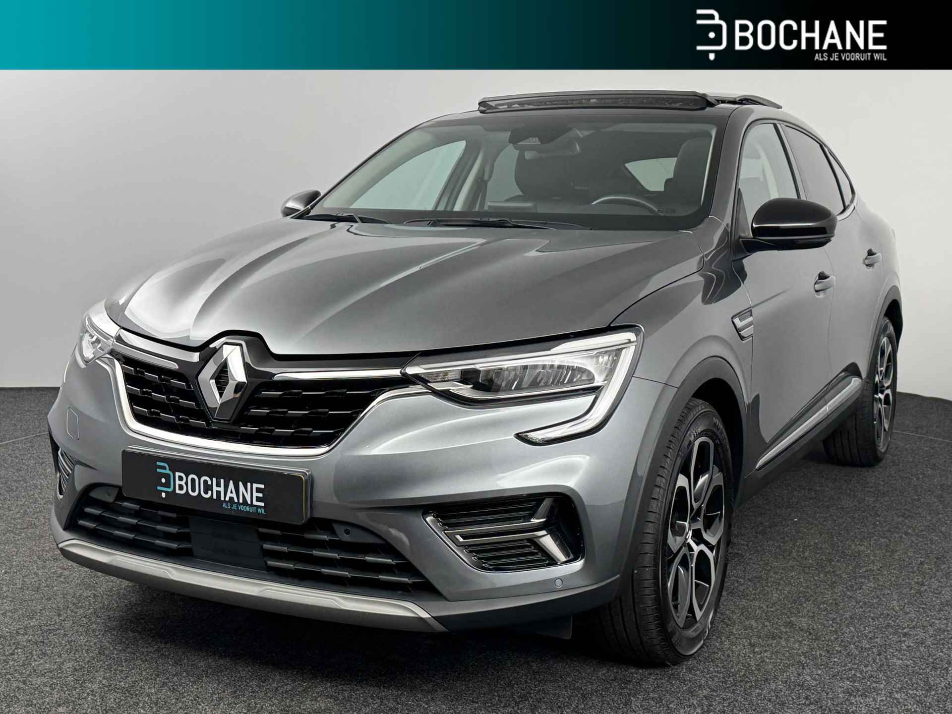 Renault Arkana 1.6 E-Tech Hybrid 145 Intens | Navigatie | El. schuif-/kanteldak | Adaptive Cruise Control | Achteruitrijcamera | 18" LM-Velgen |