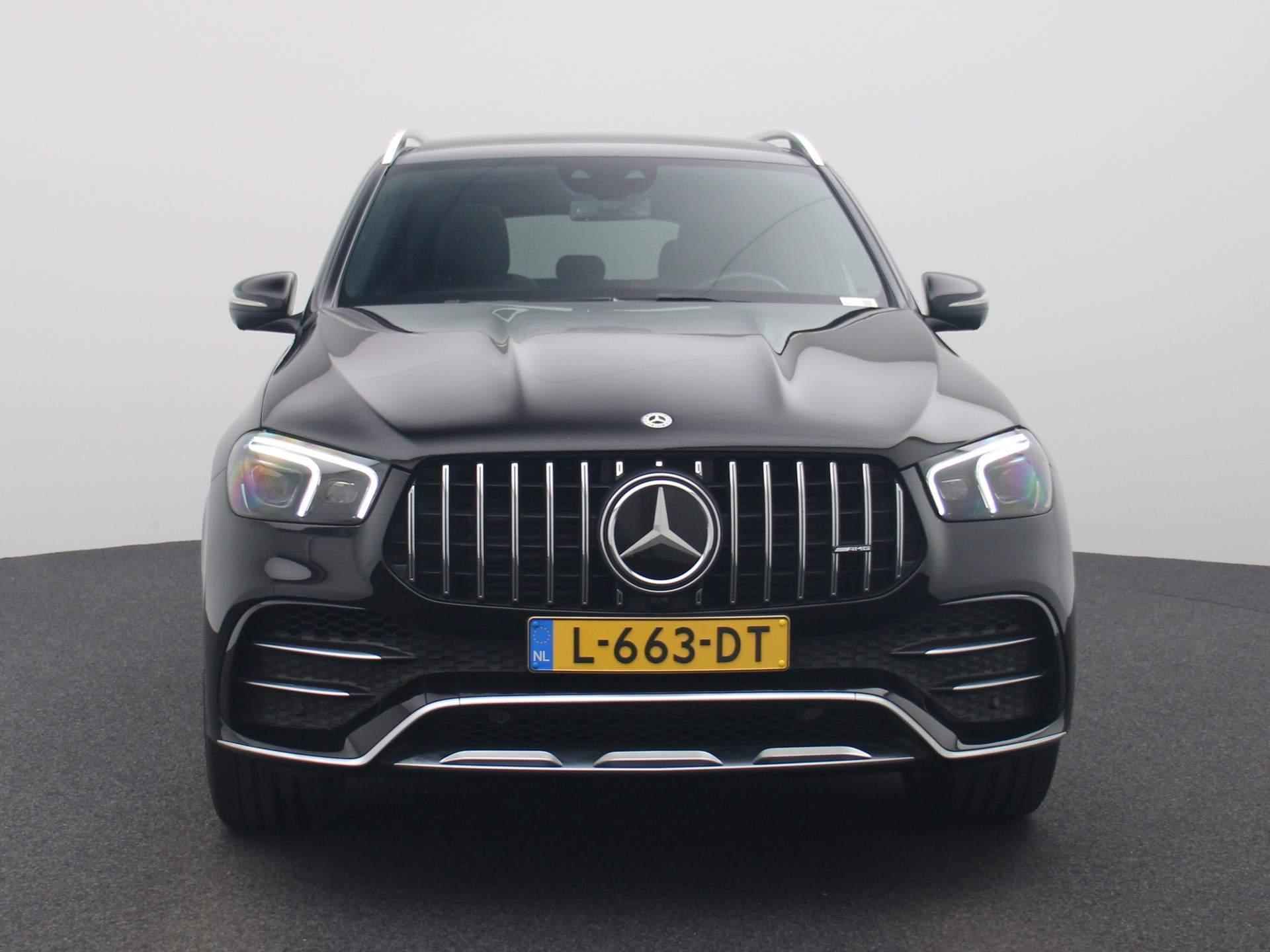 Mercedes-Benz GLE-klasse AMG 53 4MATIC+ Premium Plus | PANORAMADAK | LUCHTVERING | BURMERSTER AUDIO | ELEKTRISCHE VOORSTOELEN MET GEHEUGEN | SFEERVERLICHTING | WEGKLAPBARE TREKHAAK MAX. 3500 KG | STOELVERWARMING | ADAPTIVE CRUISE CONTROL | 360-CAMERA | 4-ZONE CLIMATE CONTROL | 21 INCH | - 3/65