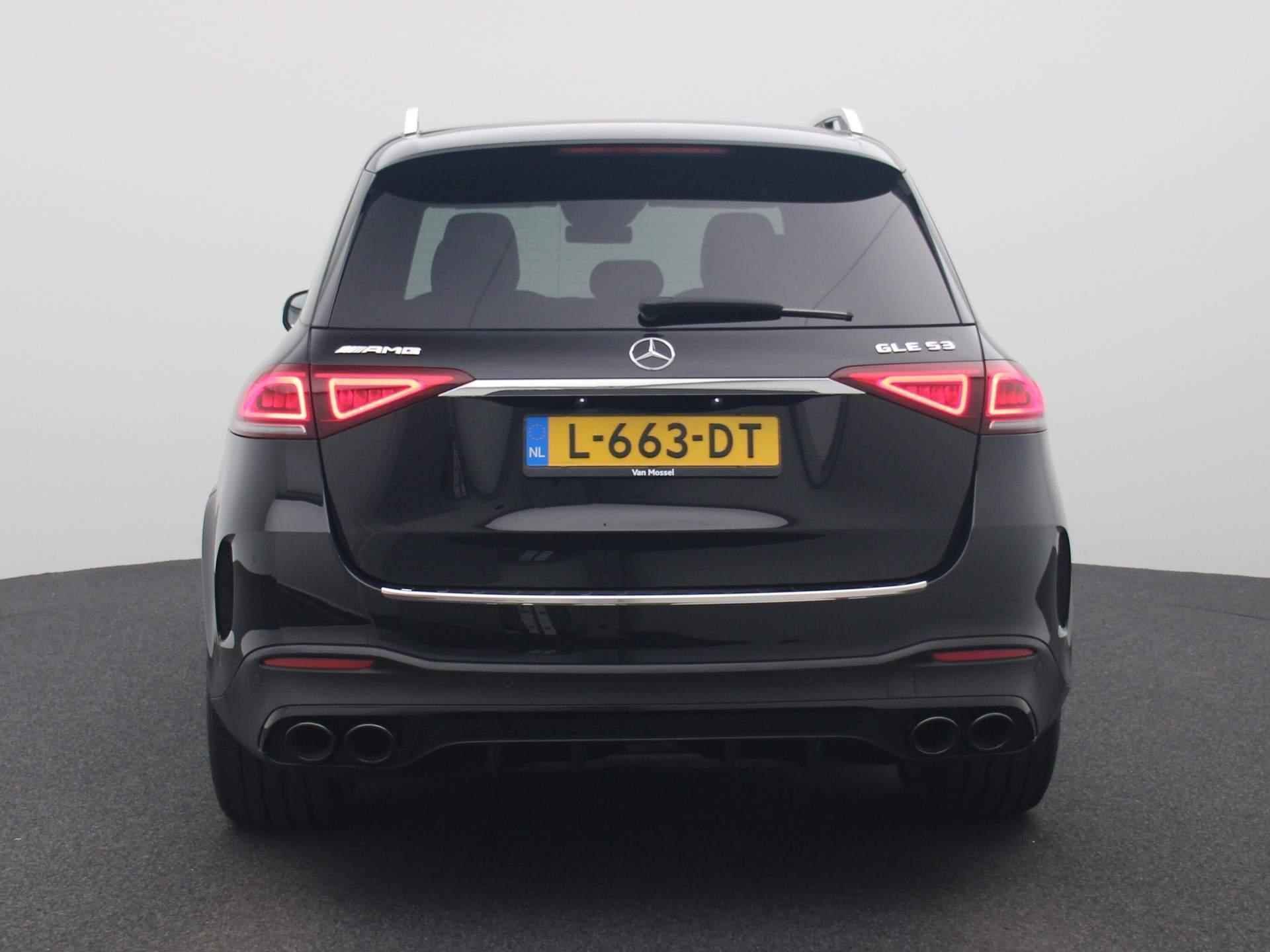 Mercedes-Benz GLE-klasse AMG 53 4MATIC+ Premium Plus | PANORAMADAK | LUCHTVERING | BURMERSTER AUDIO | ELEKTRISCHE VOORSTOELEN MET GEHEUGEN | SFEERVERLICHTING | WEGKLAPBARE TREKHAAK MAX. 3500 KG | STOELVERWARMING | ADAPTIVE CRUISE CONTROL | 360-CAMERA | 4-ZONE CLIMATE CONTROL | 21 INCH | - 5/65