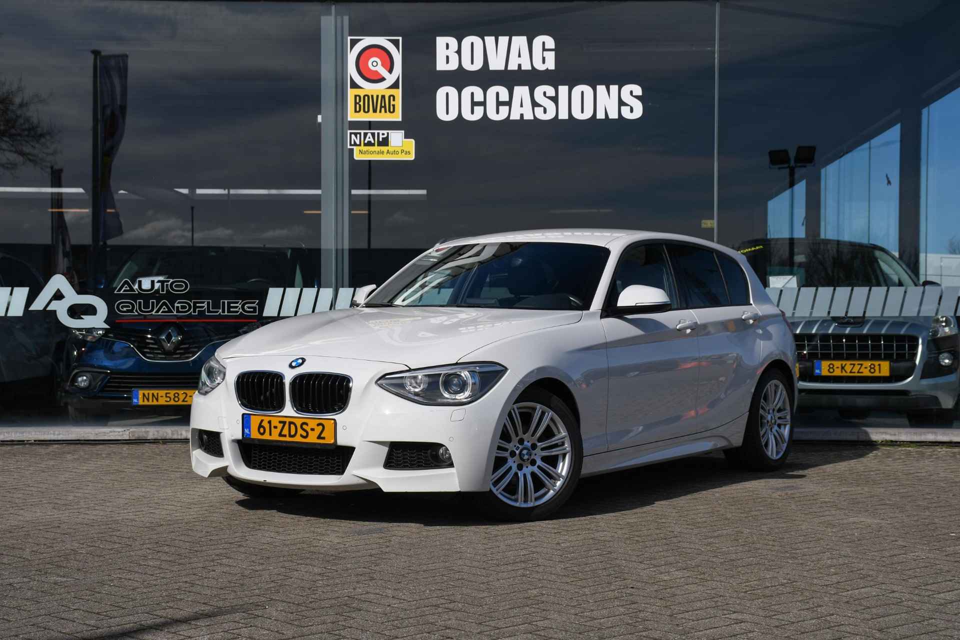 BMW 1-serie 114i Business+ NAVIGATIE/ LEDER/ LM 17/ PDC - 2/31