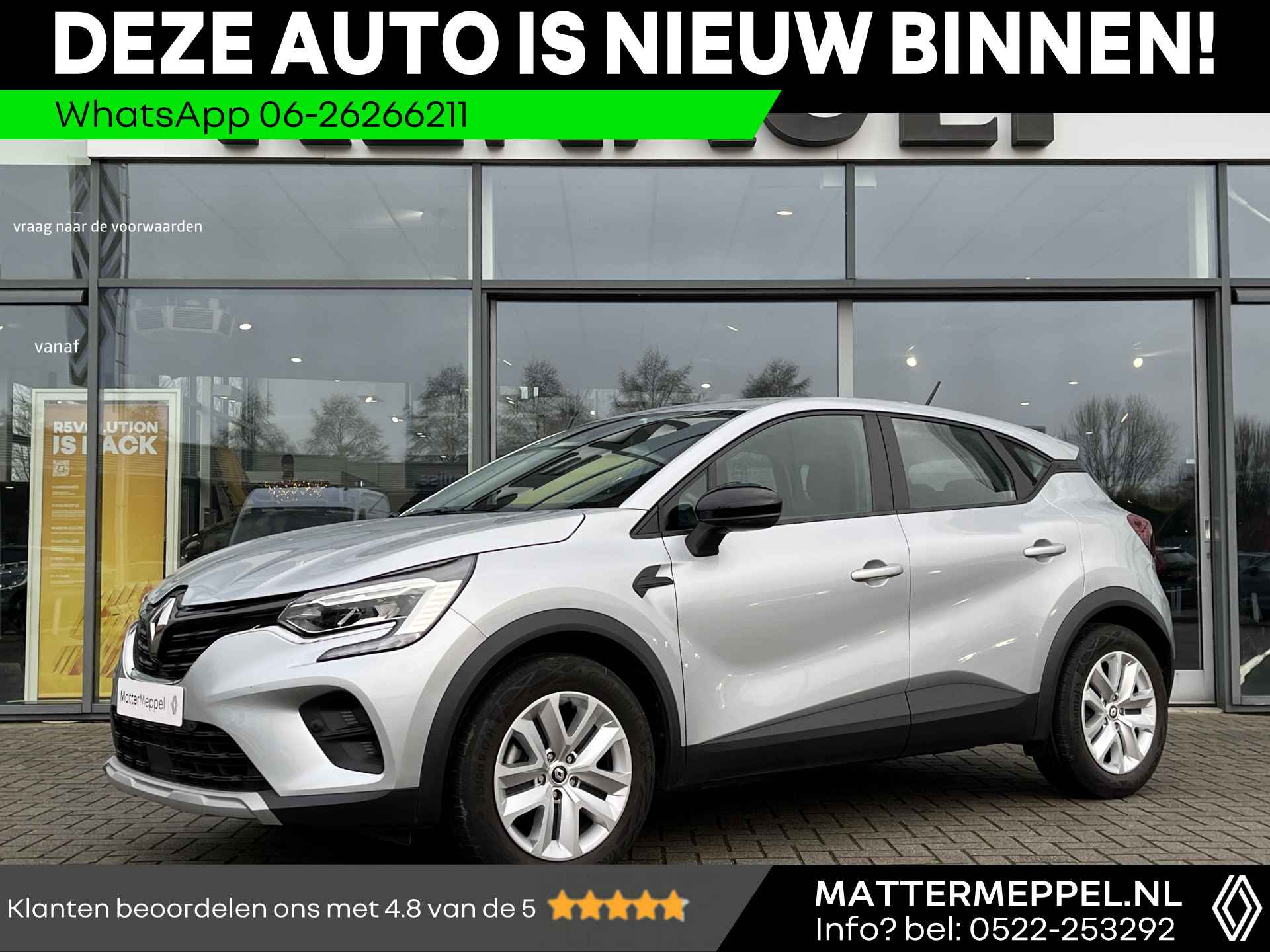 Renault Captur BOVAG 40-Puntencheck