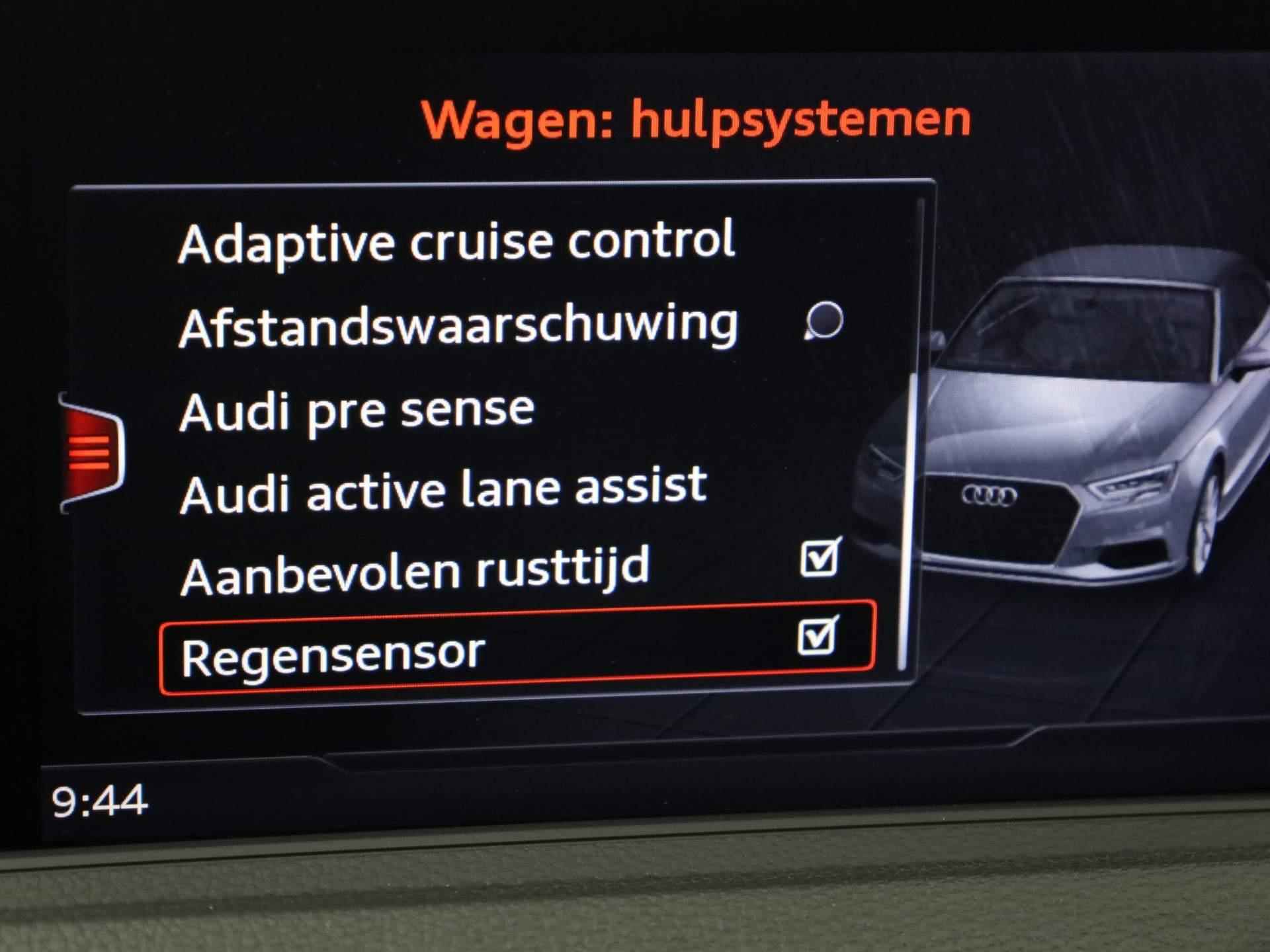 Audi A3 Cabriolet 35 TFSI/150PK Sport · Parkeersensoren · Stoel-/nekverwarming · Drive select - 16/47