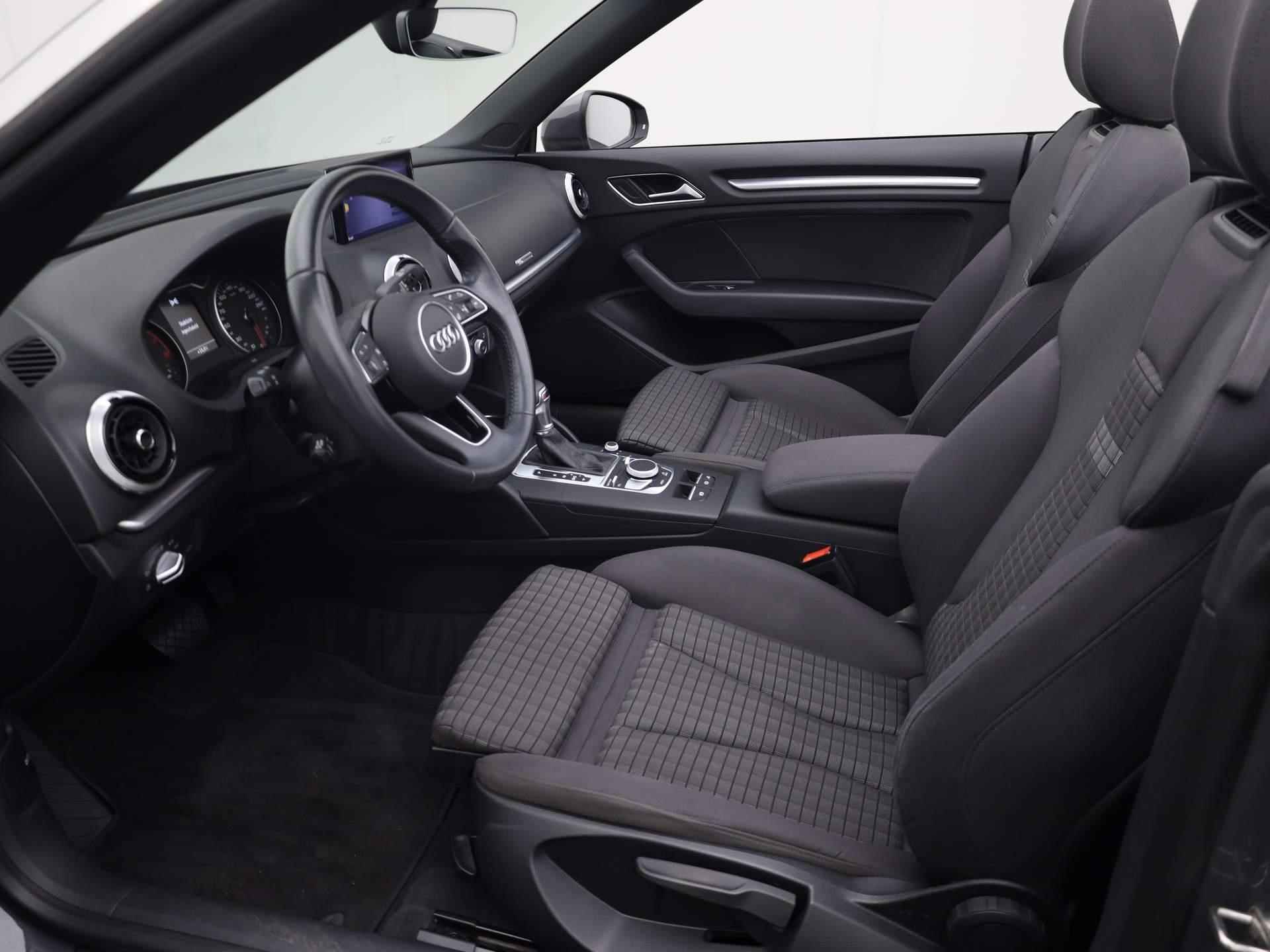 Audi A3 Cabriolet 35 TFSI/150PK Sport · Parkeersensoren · Stoel-/nekverwarming · Drive select - 21/47